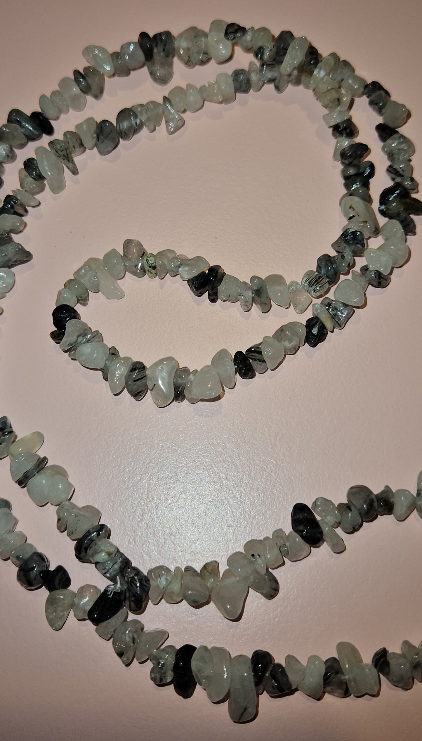 Tourmaline Quartz Chip Necklace