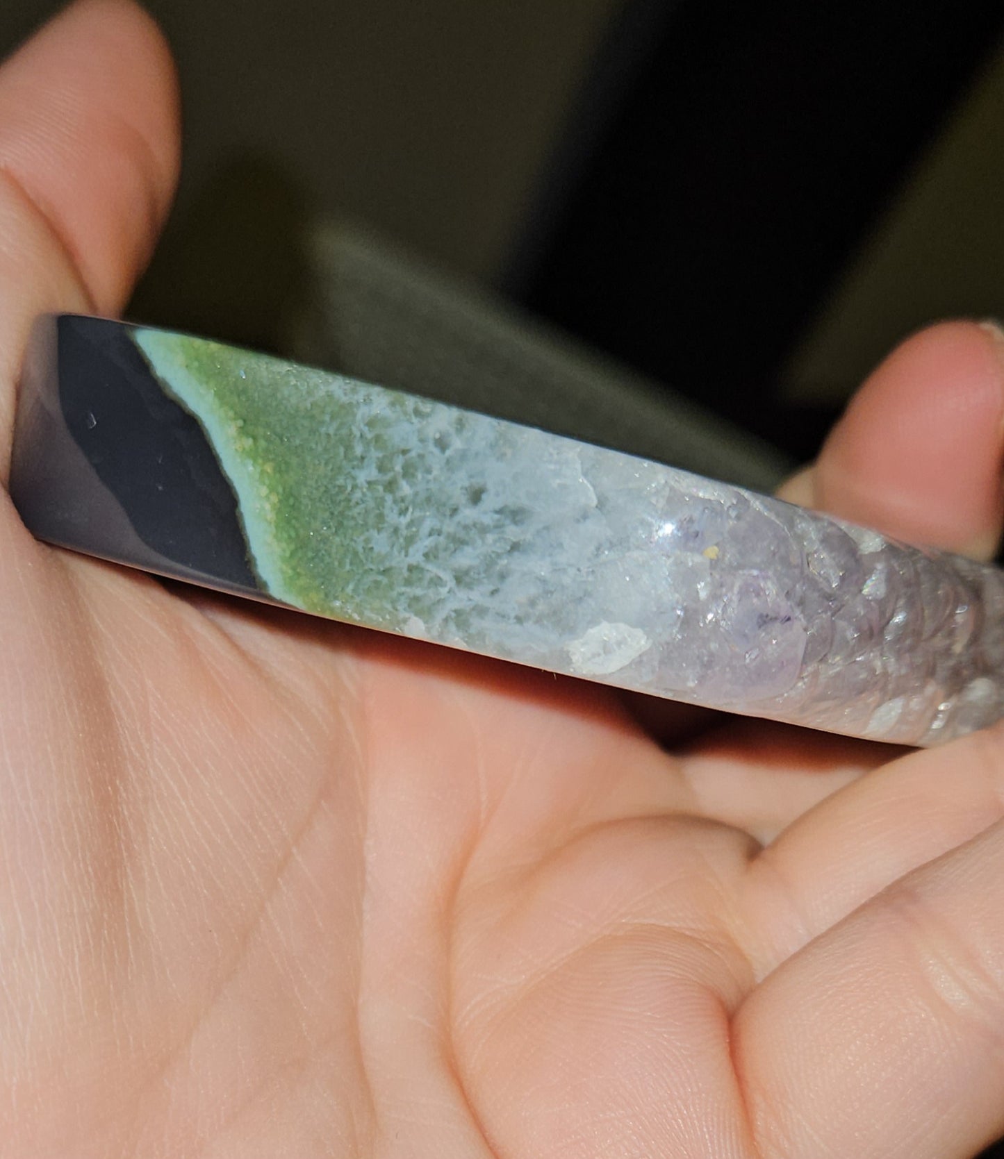 Banded Agate Heart