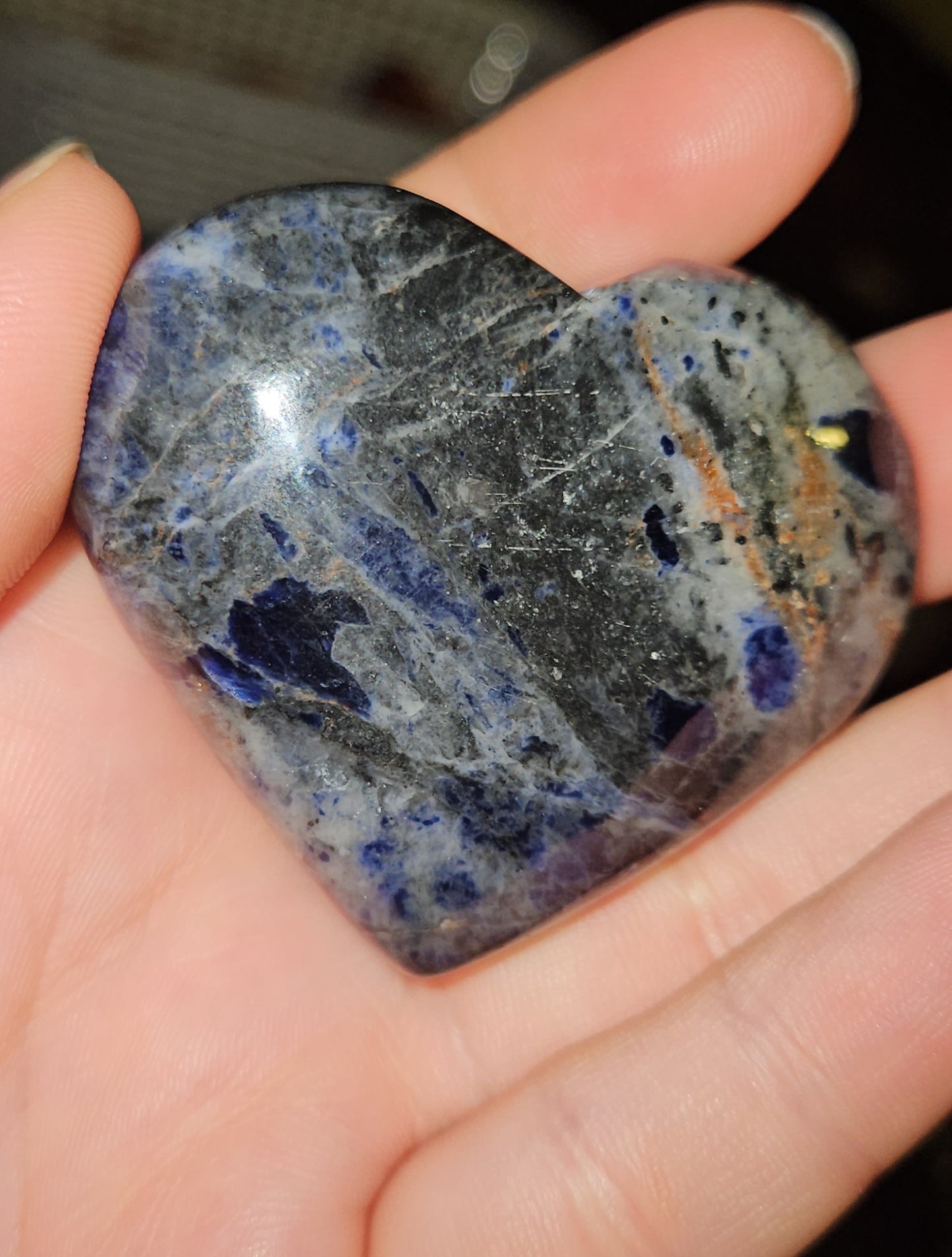 Sodalite Hearts