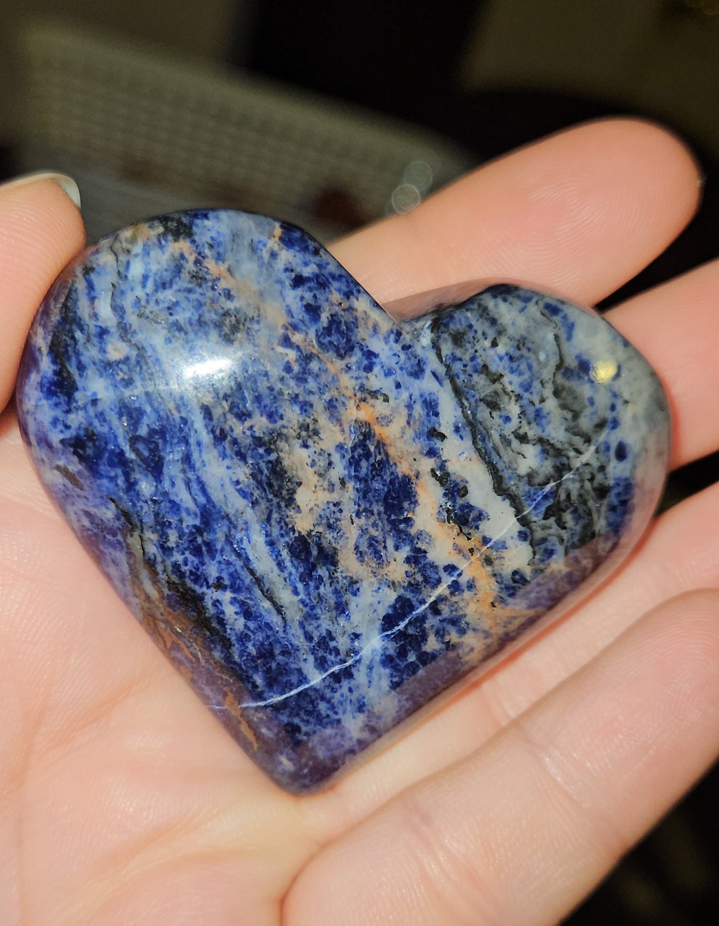 Sodalite Hearts