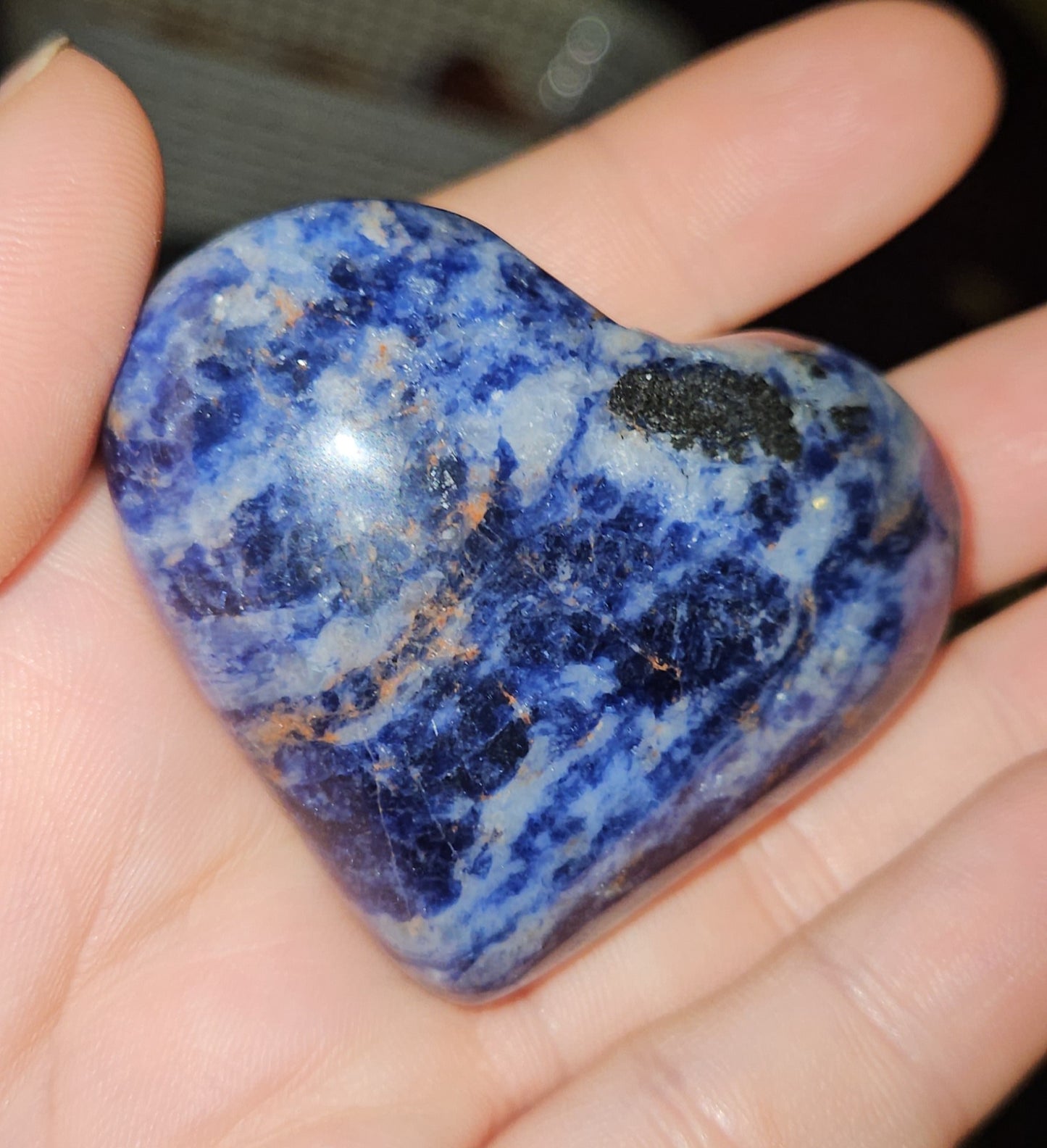 Sodalite Hearts