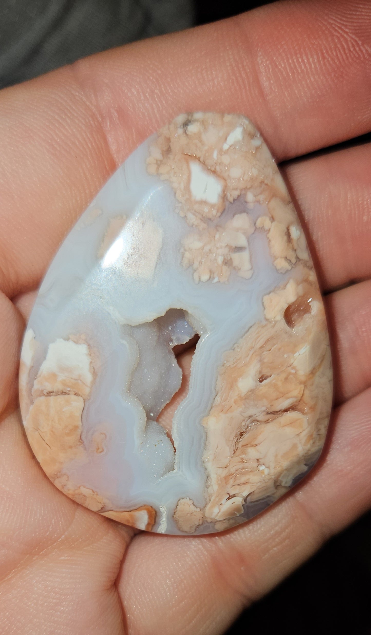 Mexican Cotten Candy Agate