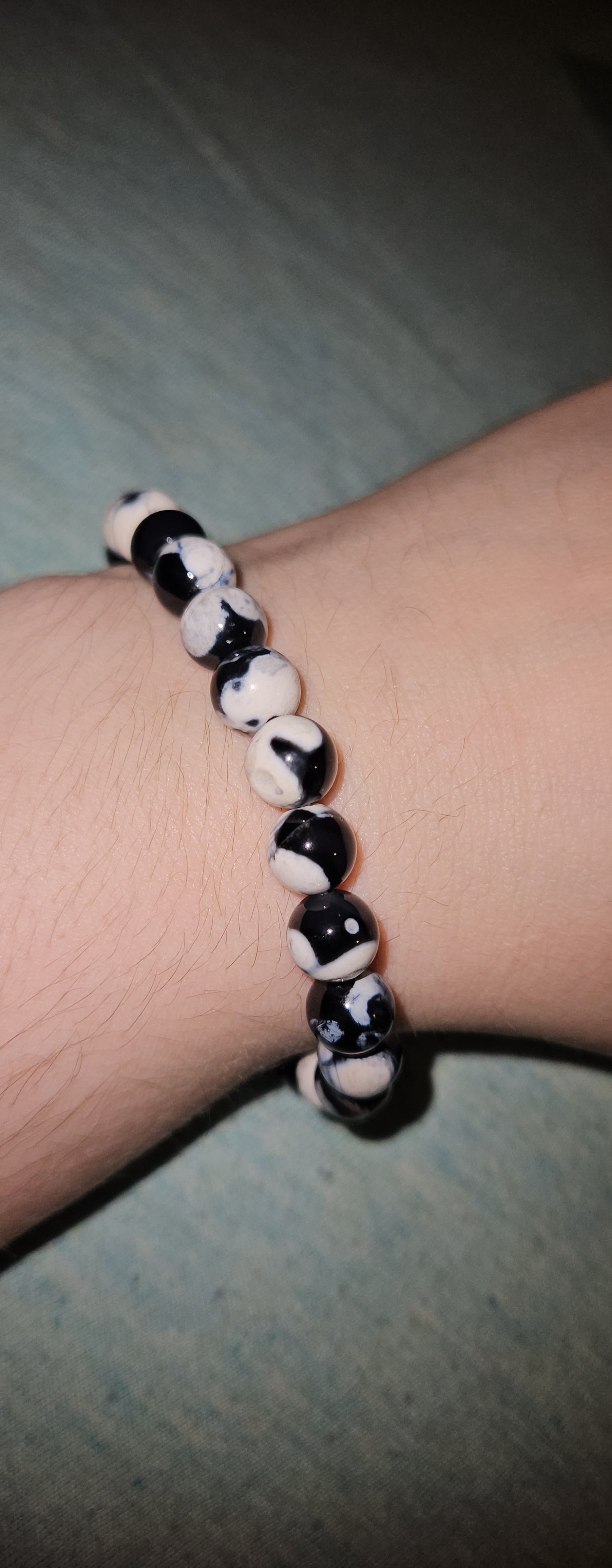 Orca Agate Bracelet