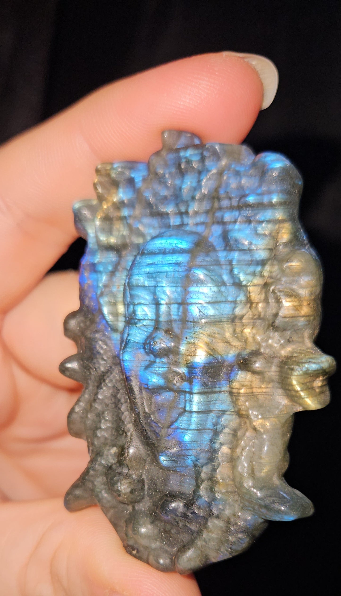 Labradorite Medusa