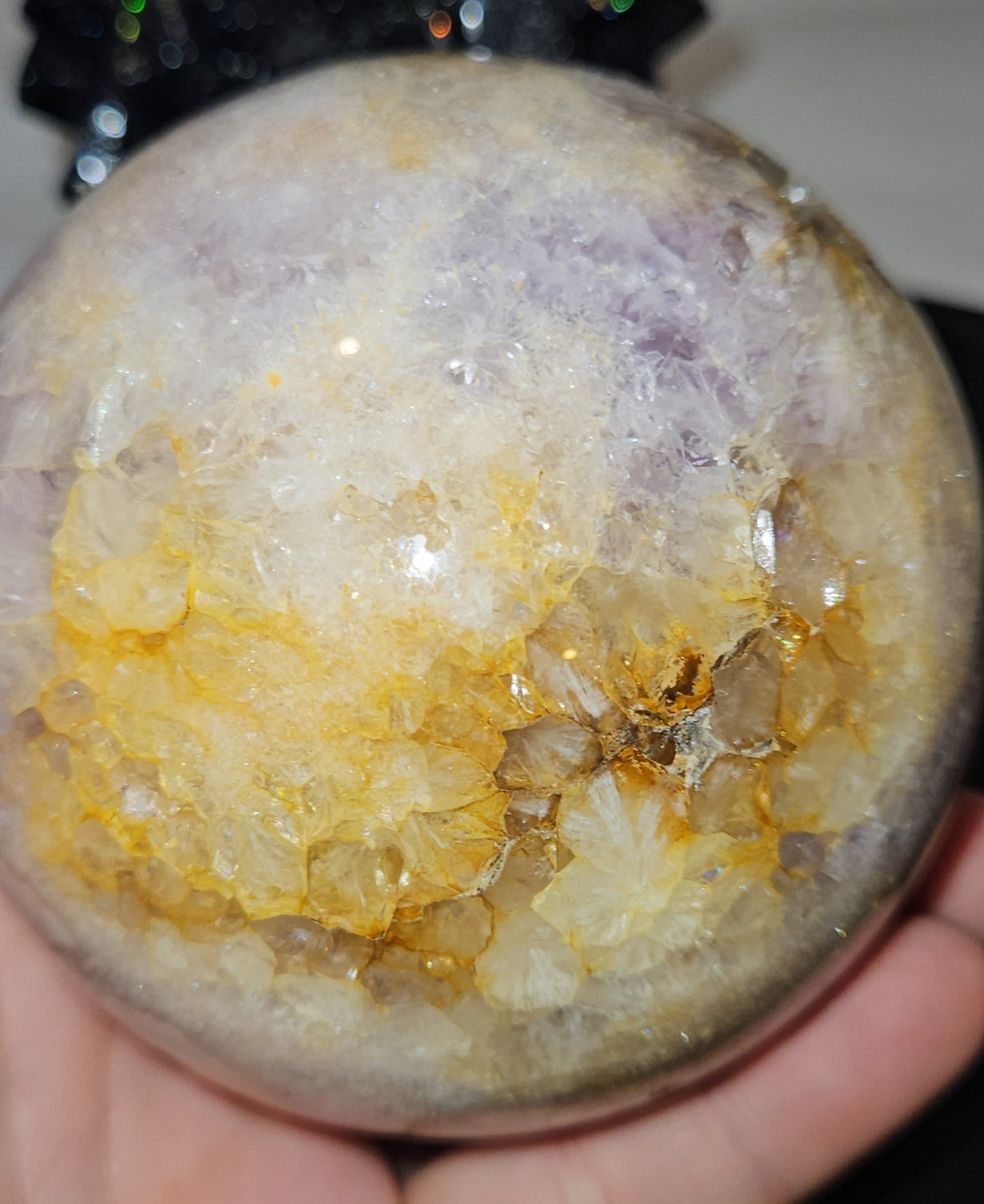 Pink Amethyst Sphere