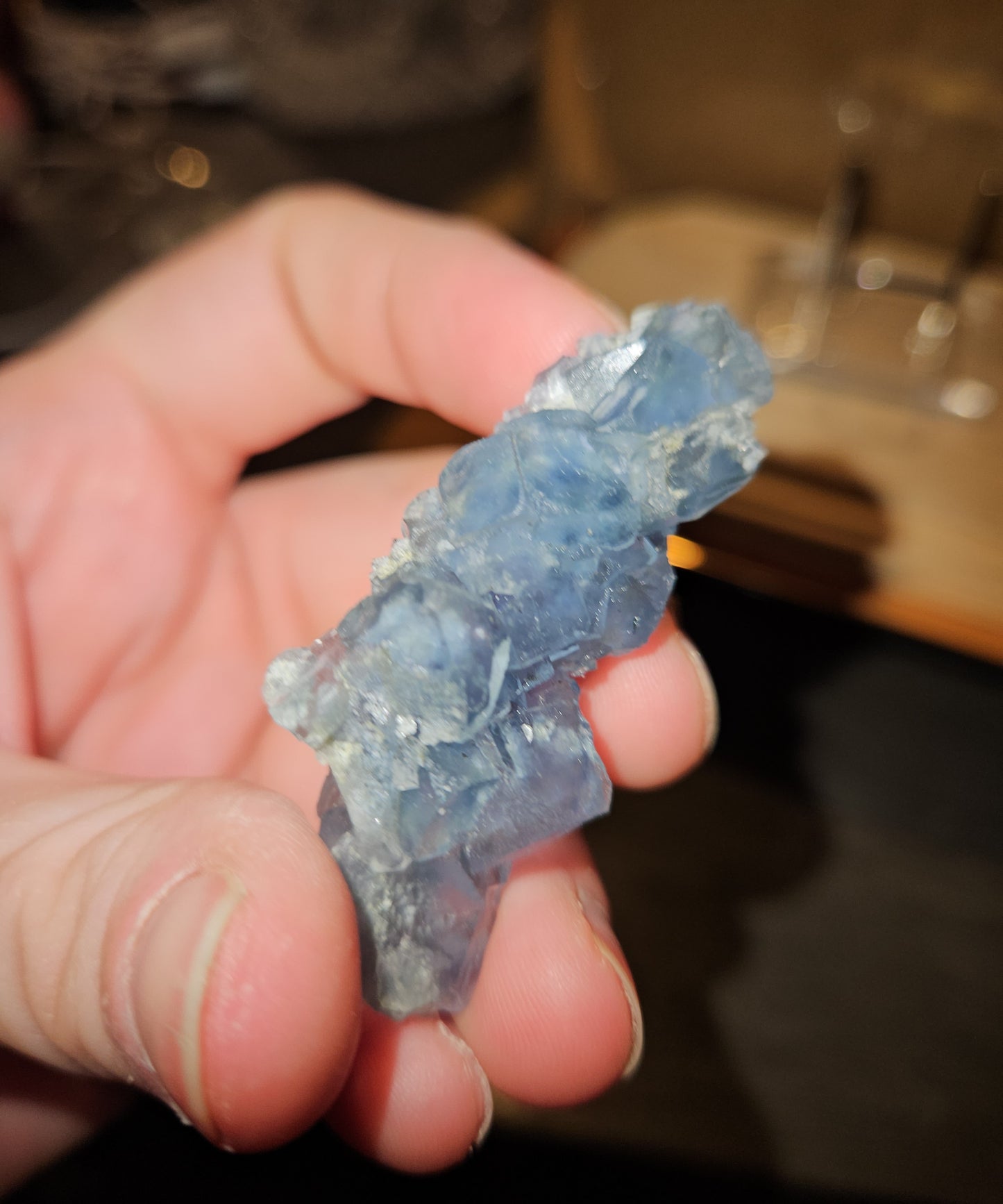 Blue Fluorite Specimen