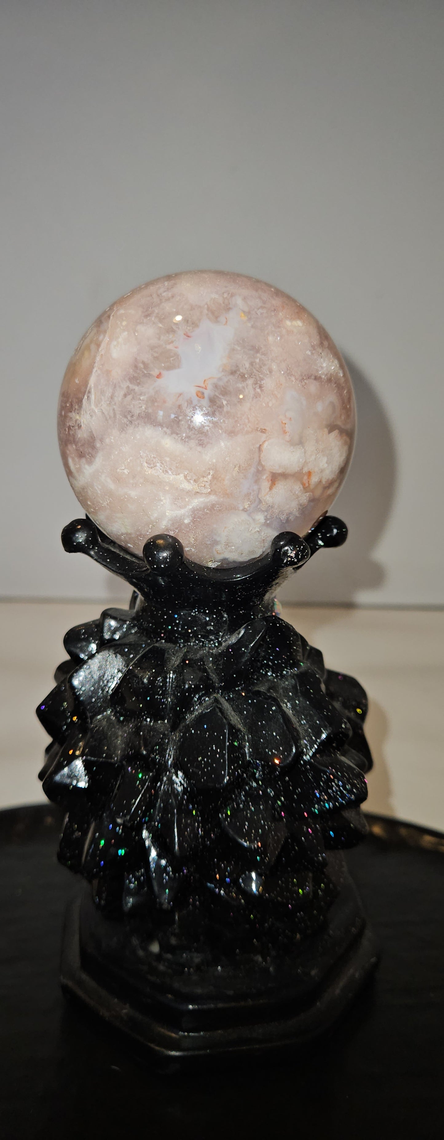 Pink Amethyst Sphere