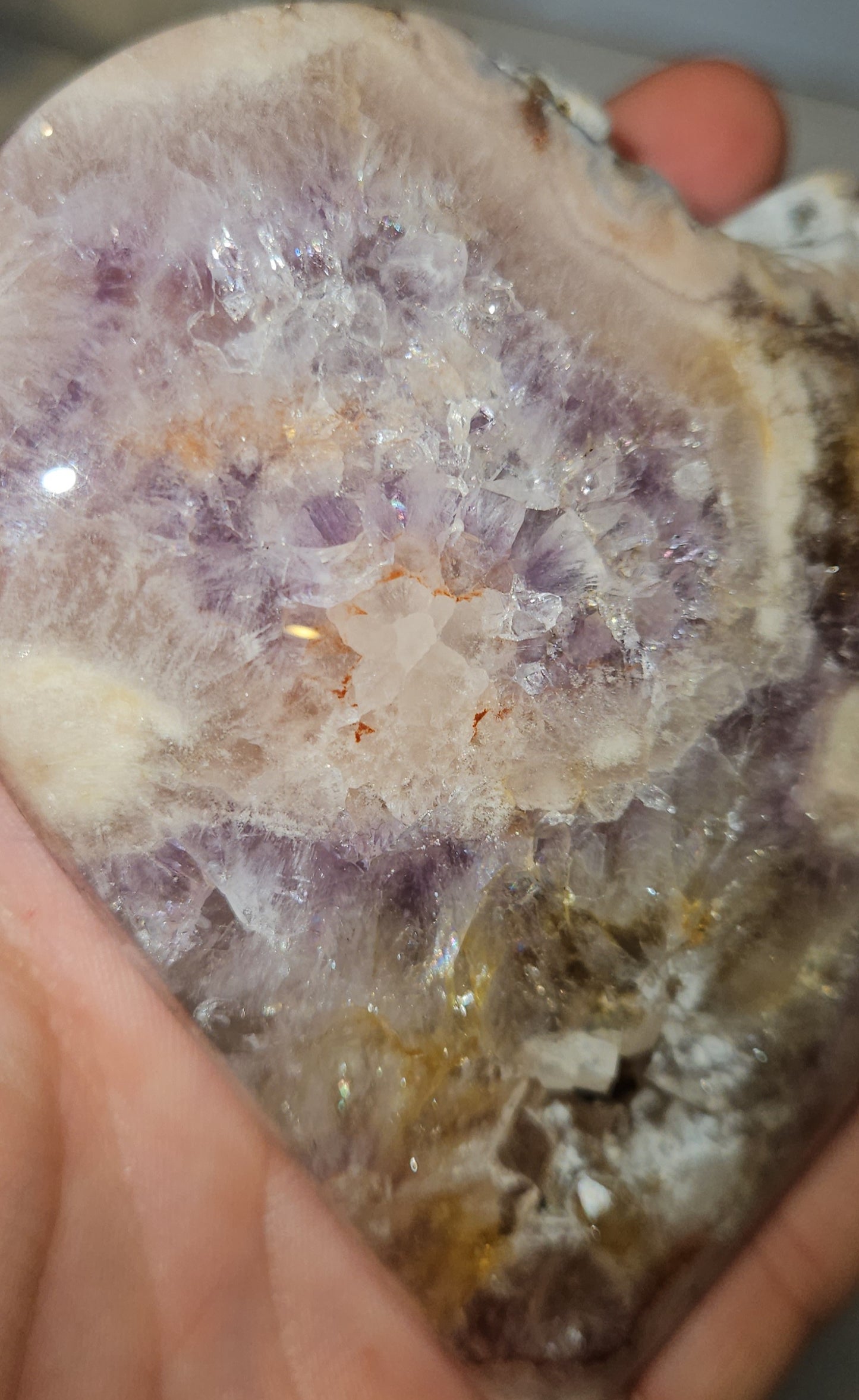 Pink Amethyst Heart