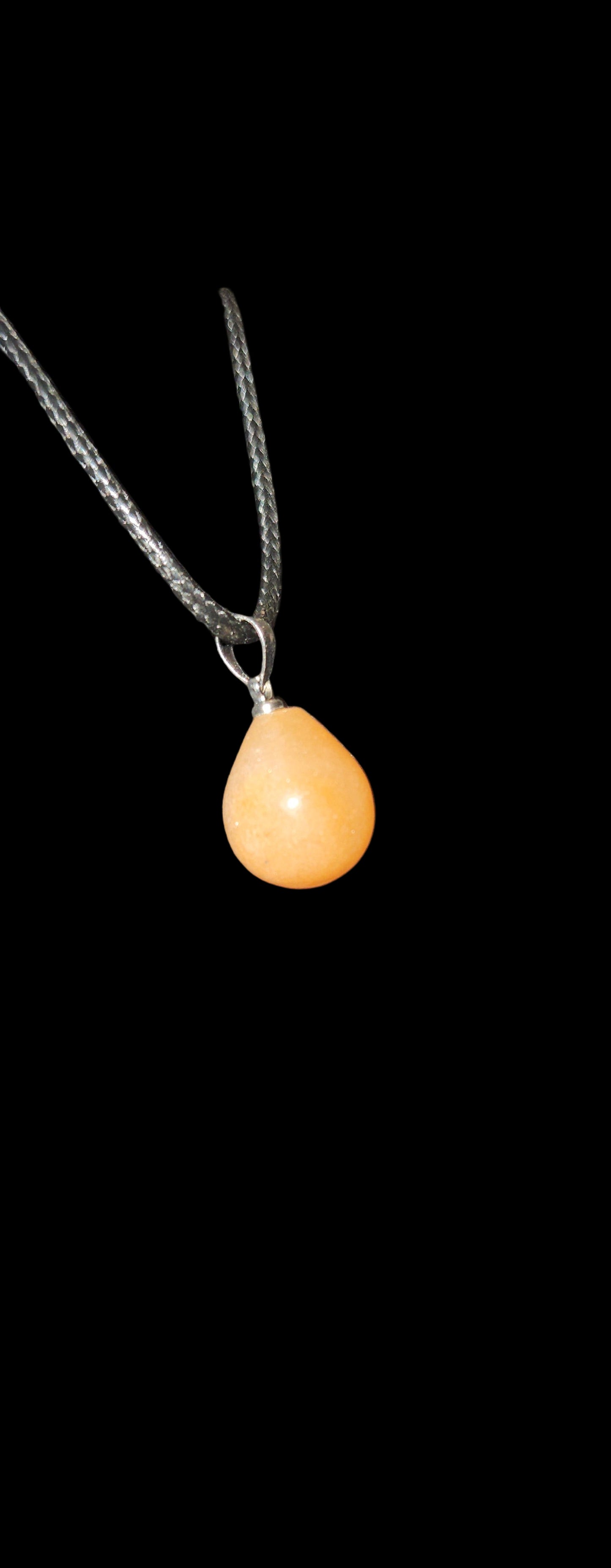 Agate Droplet Necklace