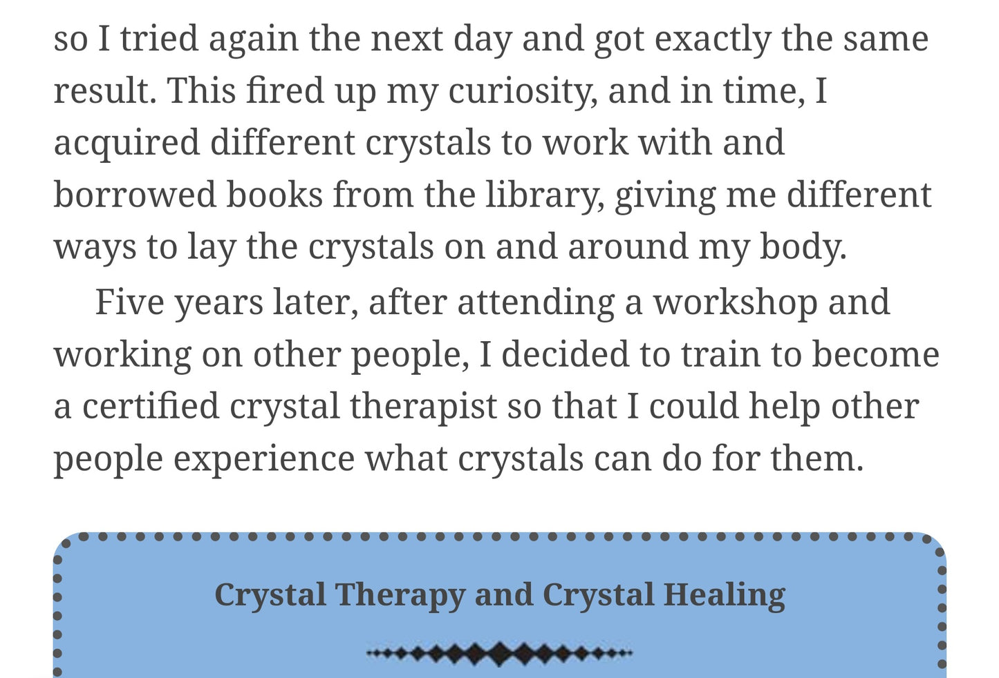 In Focus Crystals Your Personal Guide By Bernice Cockram