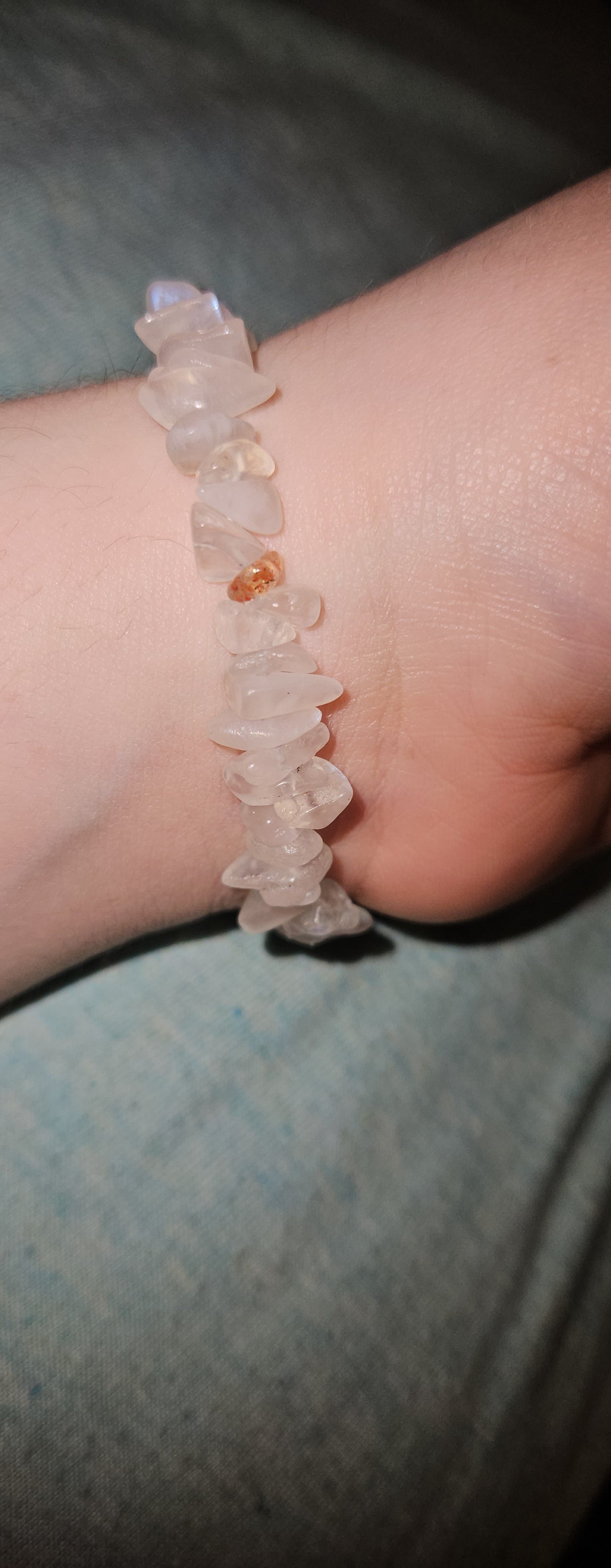 Moonstone Chip Bracelet