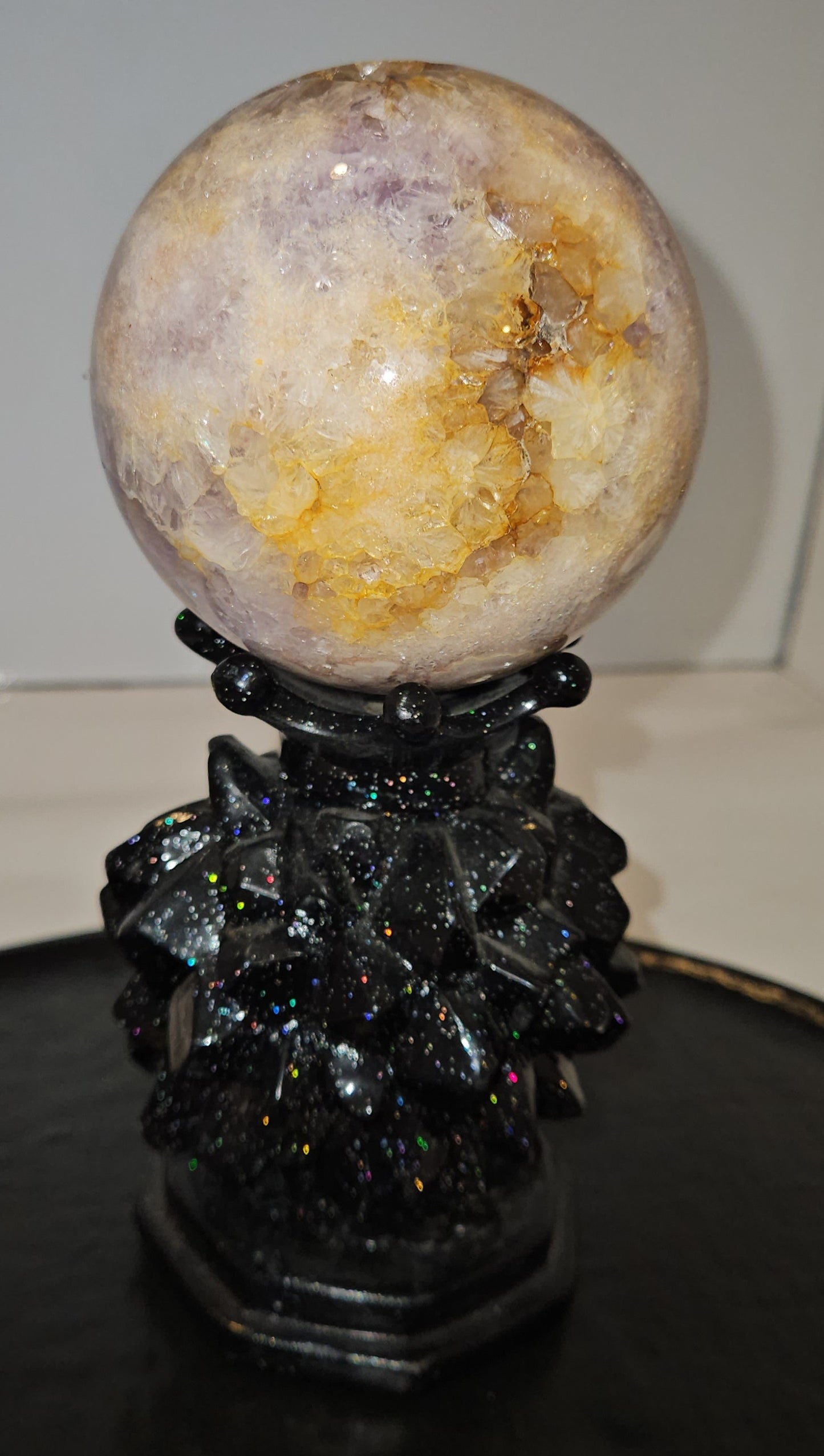 Pink Amethyst Sphere