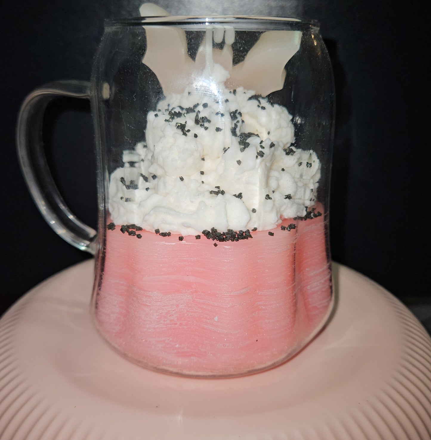 Pinky Ghost Mug Candles