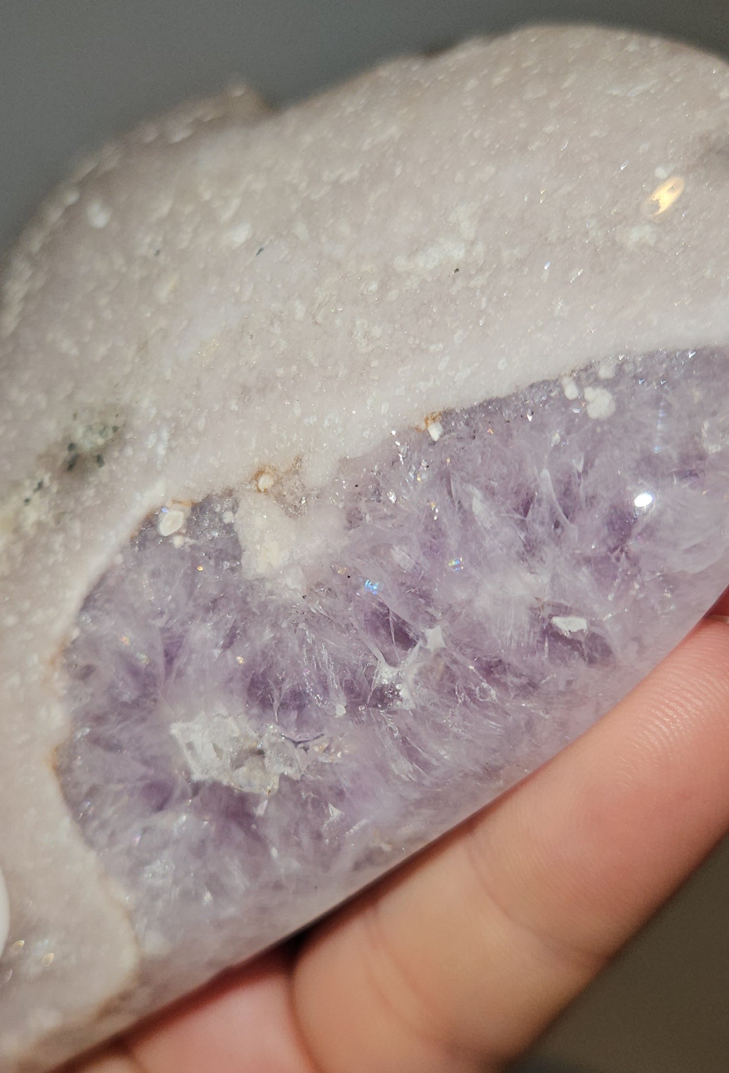 Pink Amethyst Heart
