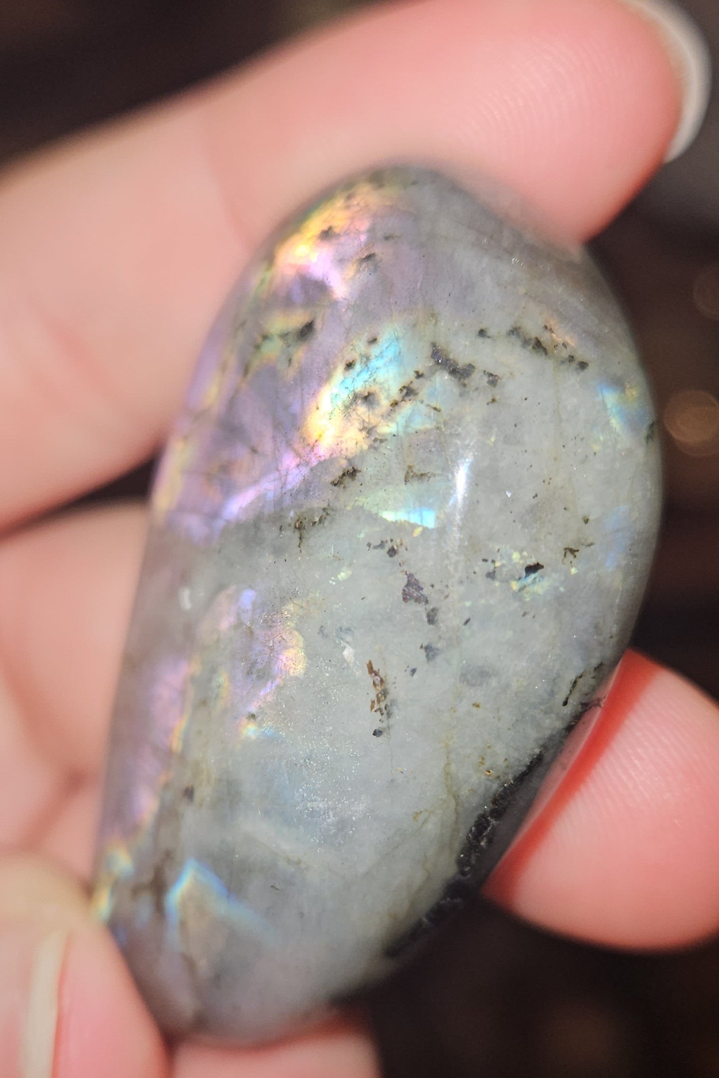 Labradorite Palm Stone