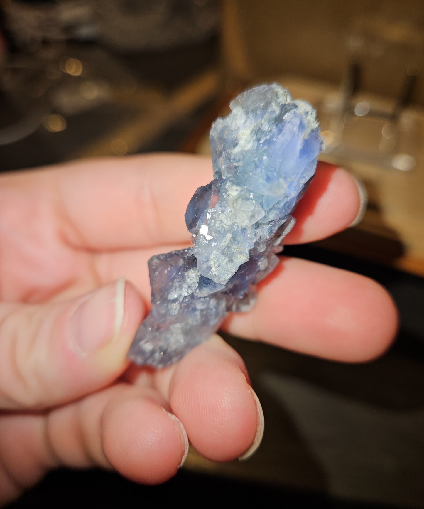 Blue Fluorite Specimen