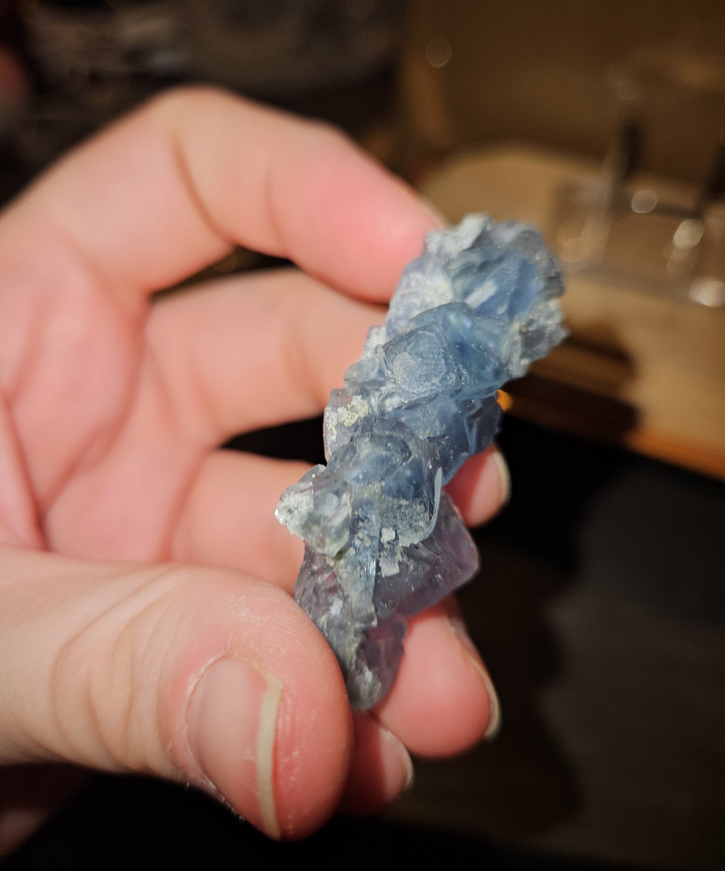 Blue Fluorite Specimen