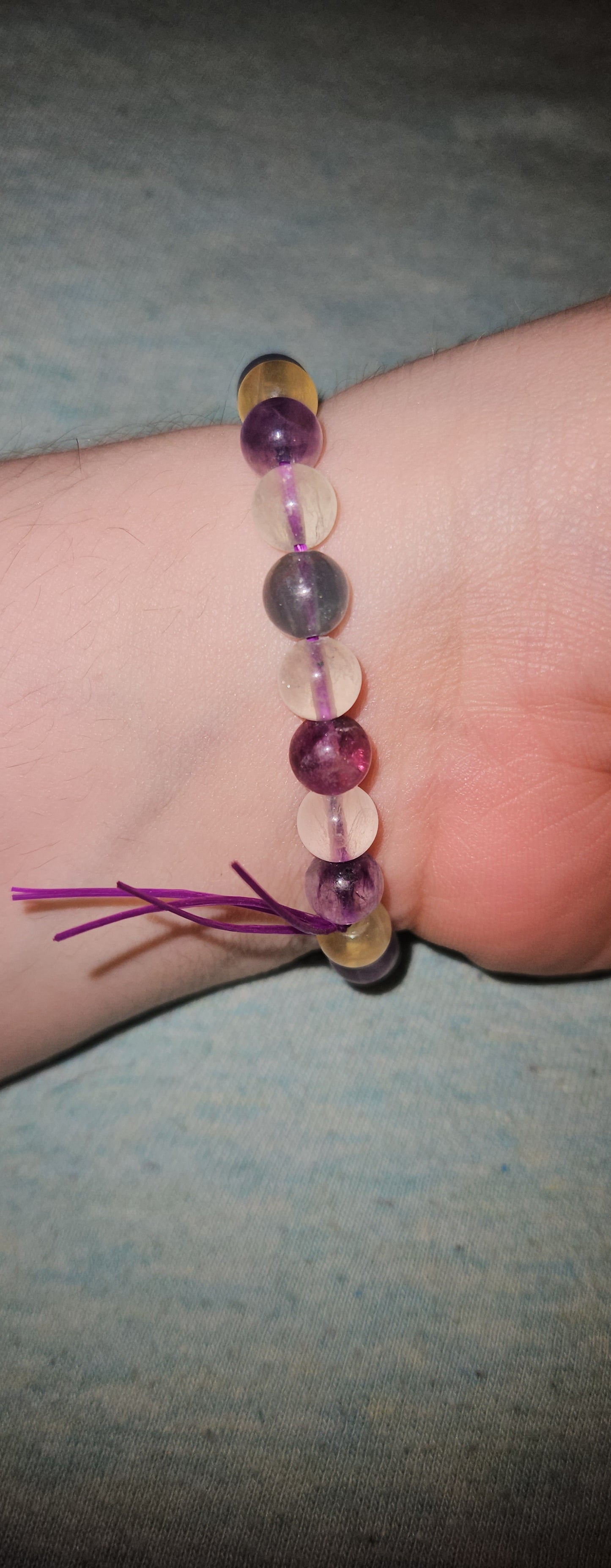 Rainbow Fluorite Bracelet