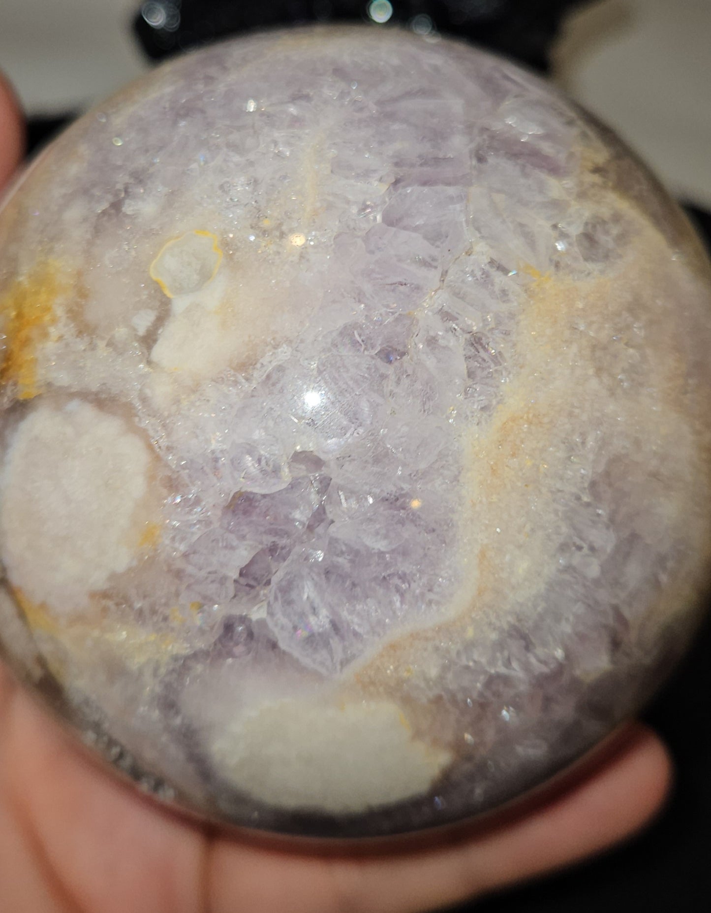 Pink Amethyst Sphere