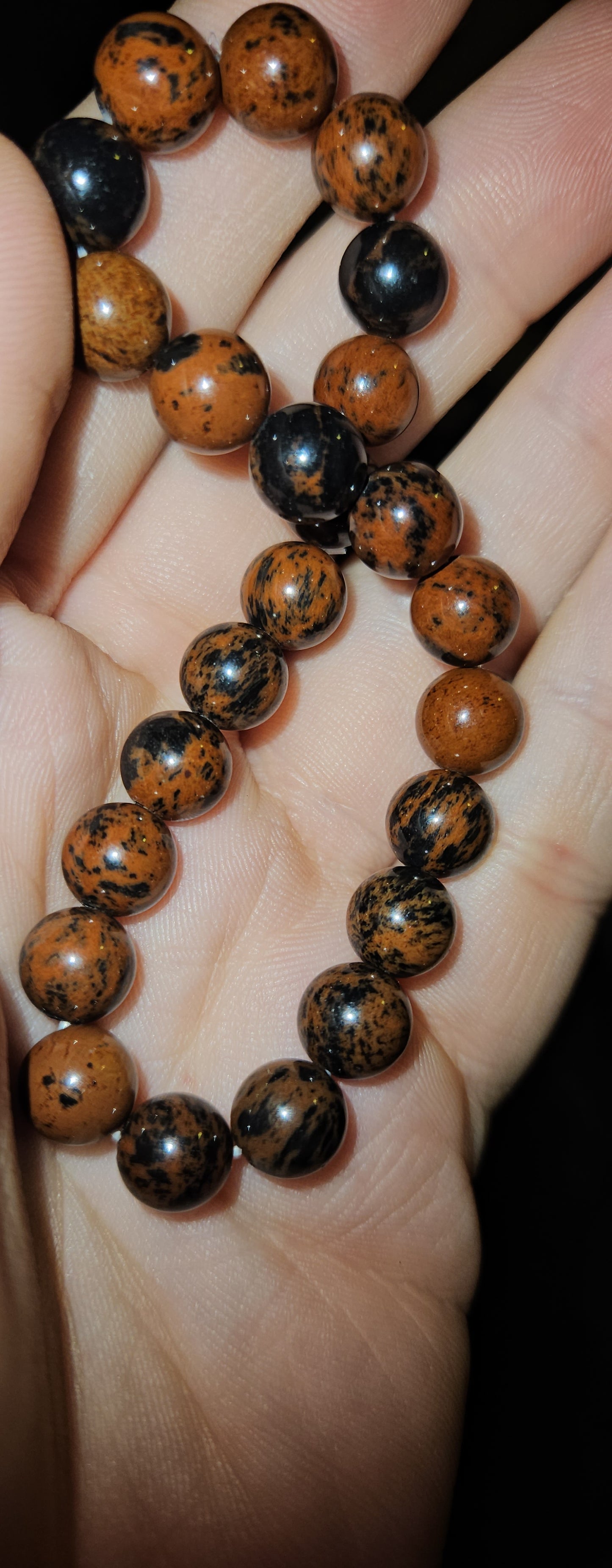 Red Obsidian Bracelet