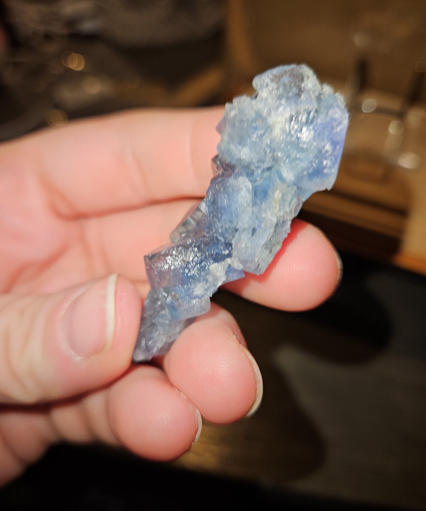 Blue Fluorite Specimen