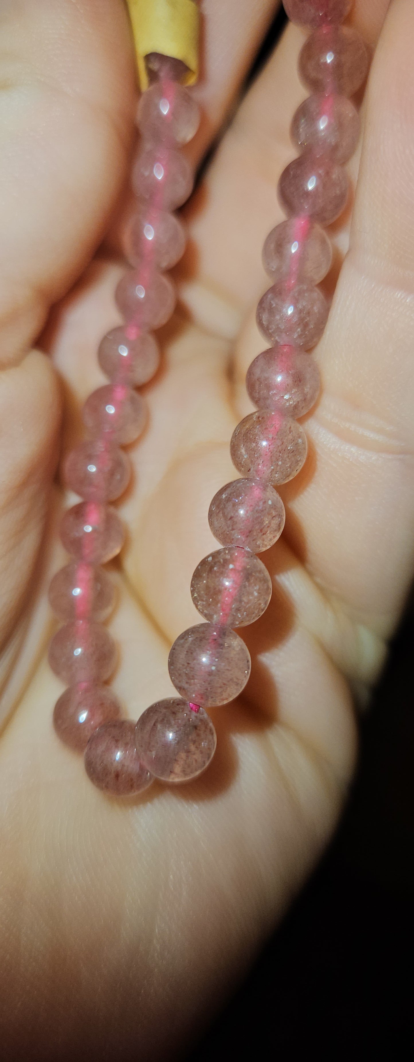 Strawberry Quartz Bracelet