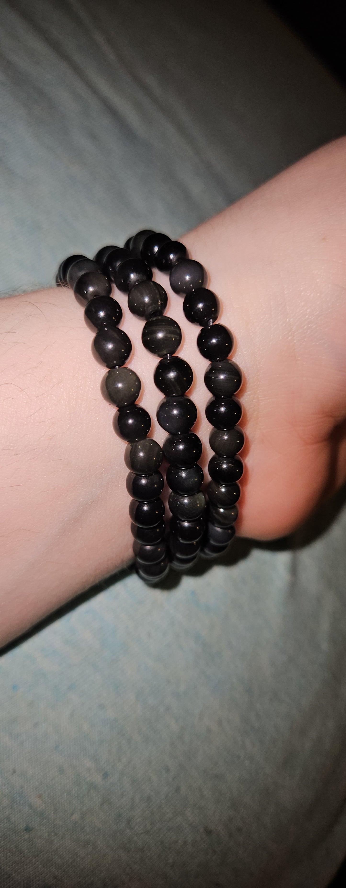 Rainbow Obsidian Bracelet