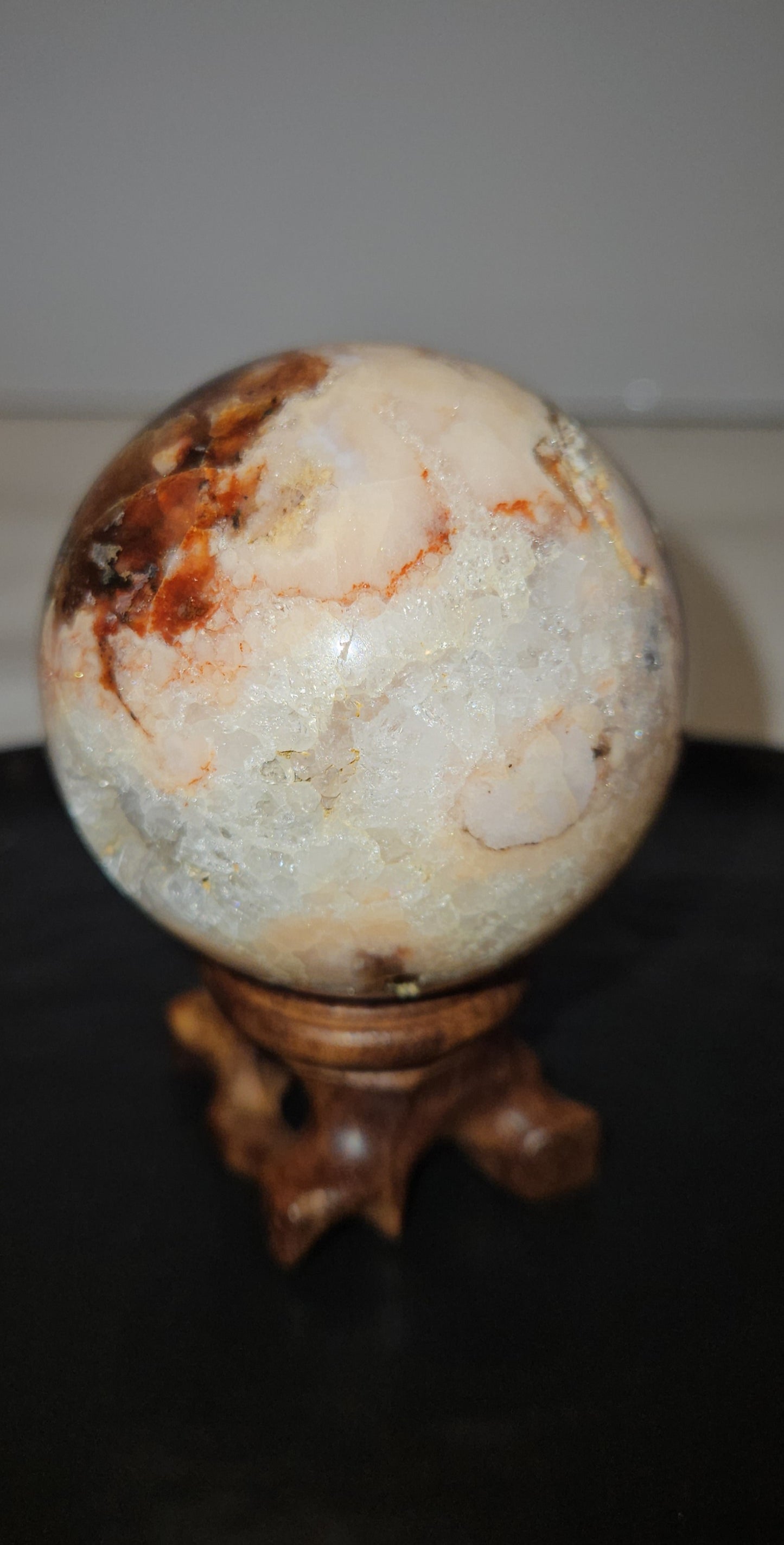 Pink Amethyst Sphere