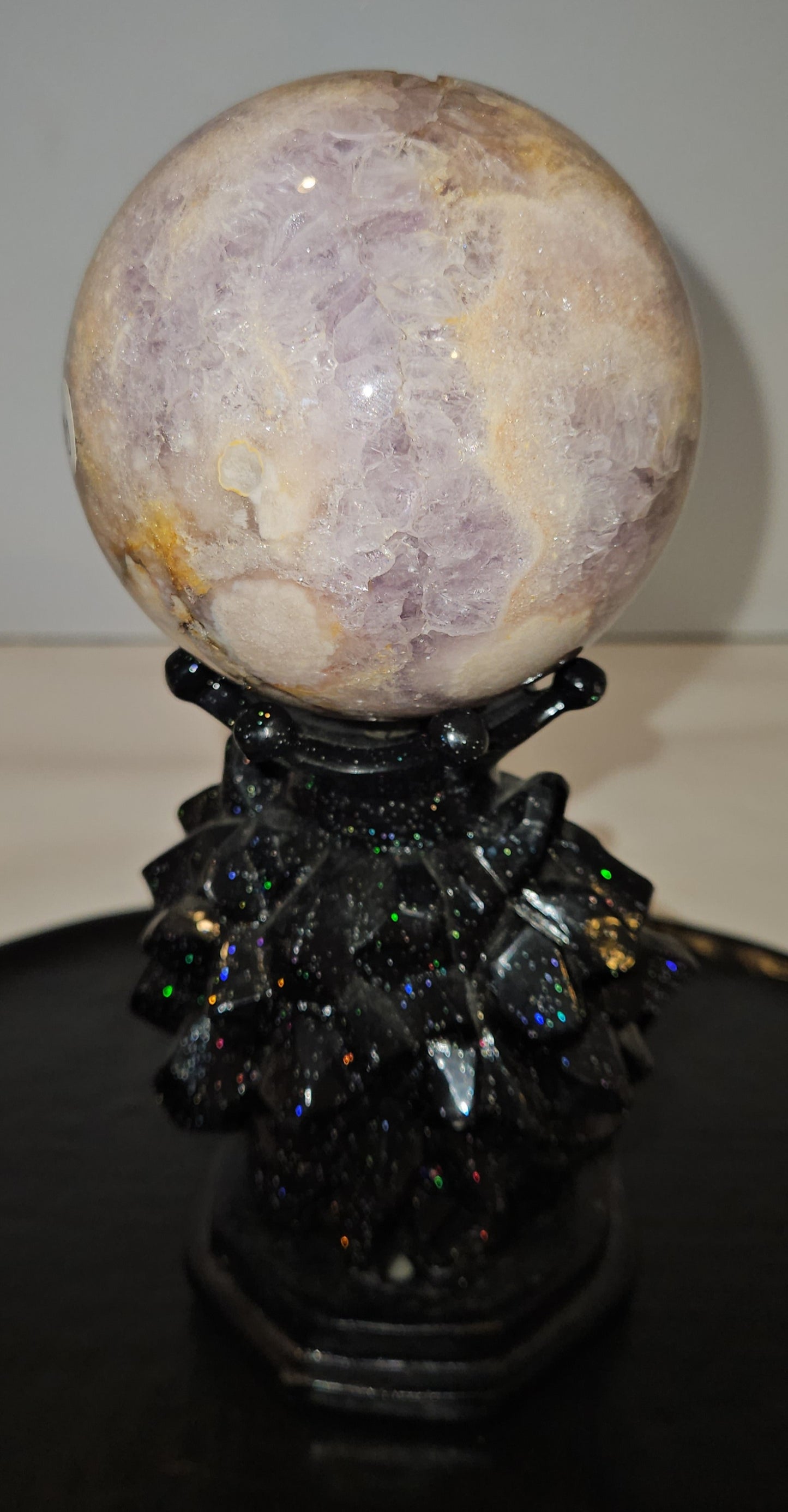 Pink Amethyst Sphere