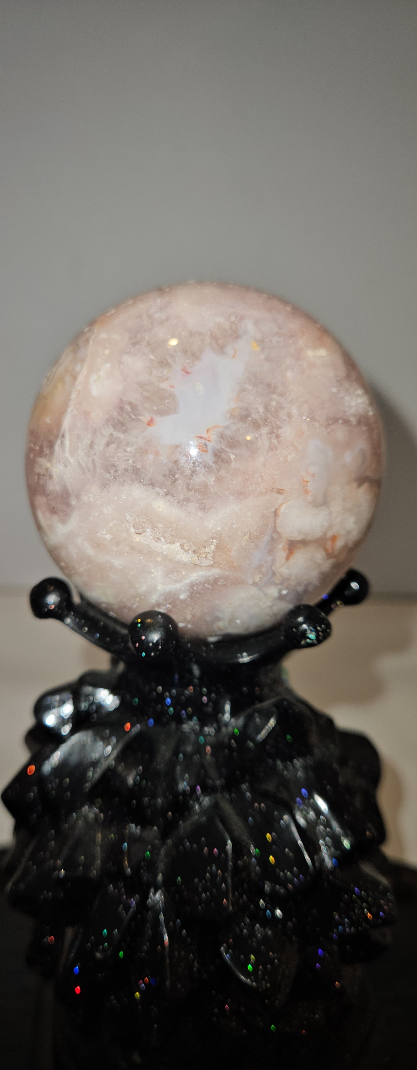Pink Amethyst Sphere