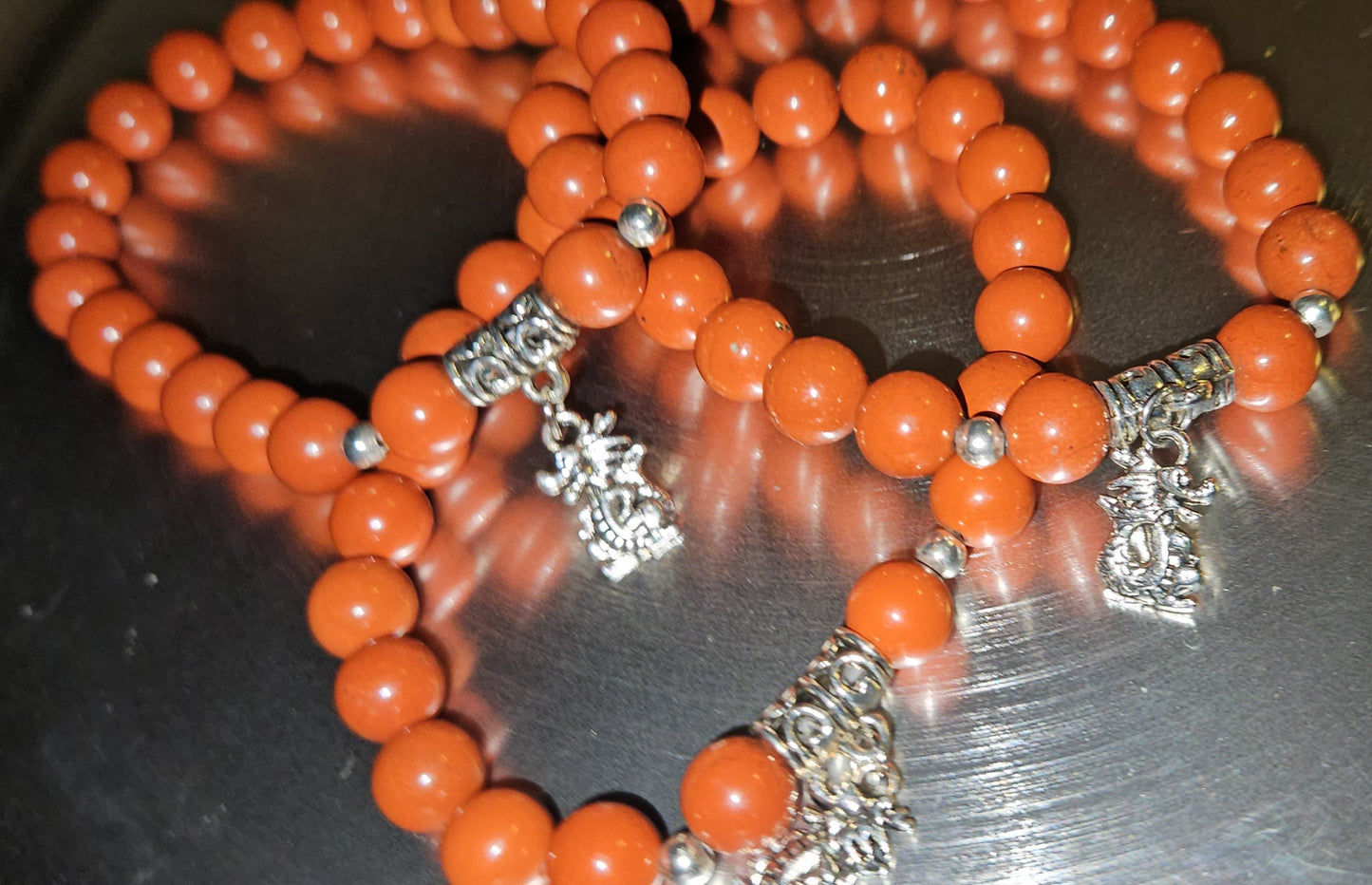 Red Jasper Dragon Bracelet