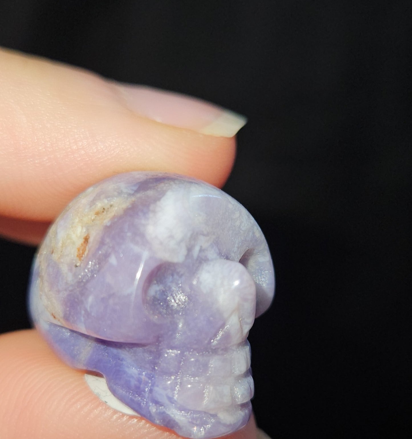 Amethyst Skulls