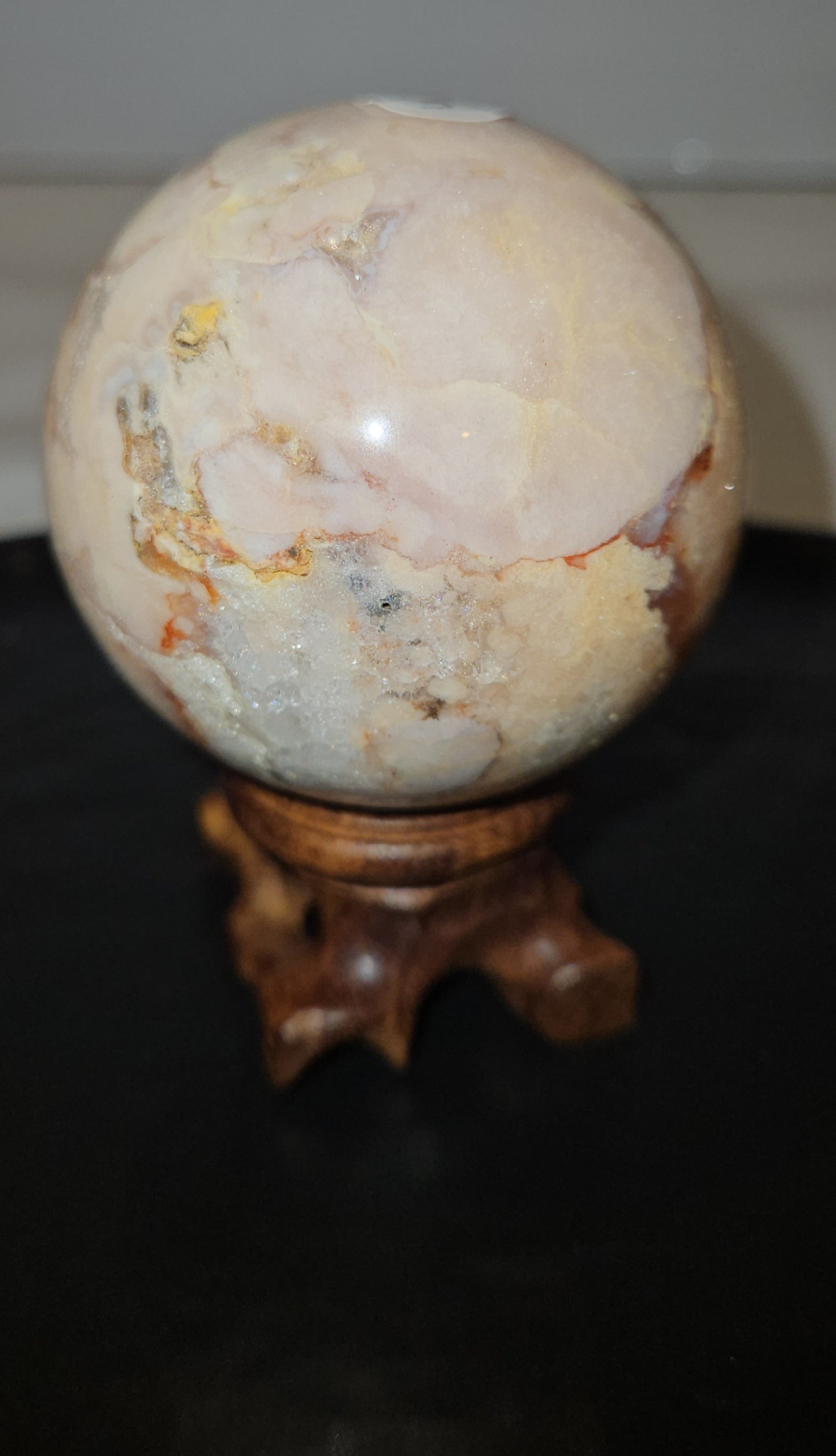 Pink Amethyst Sphere