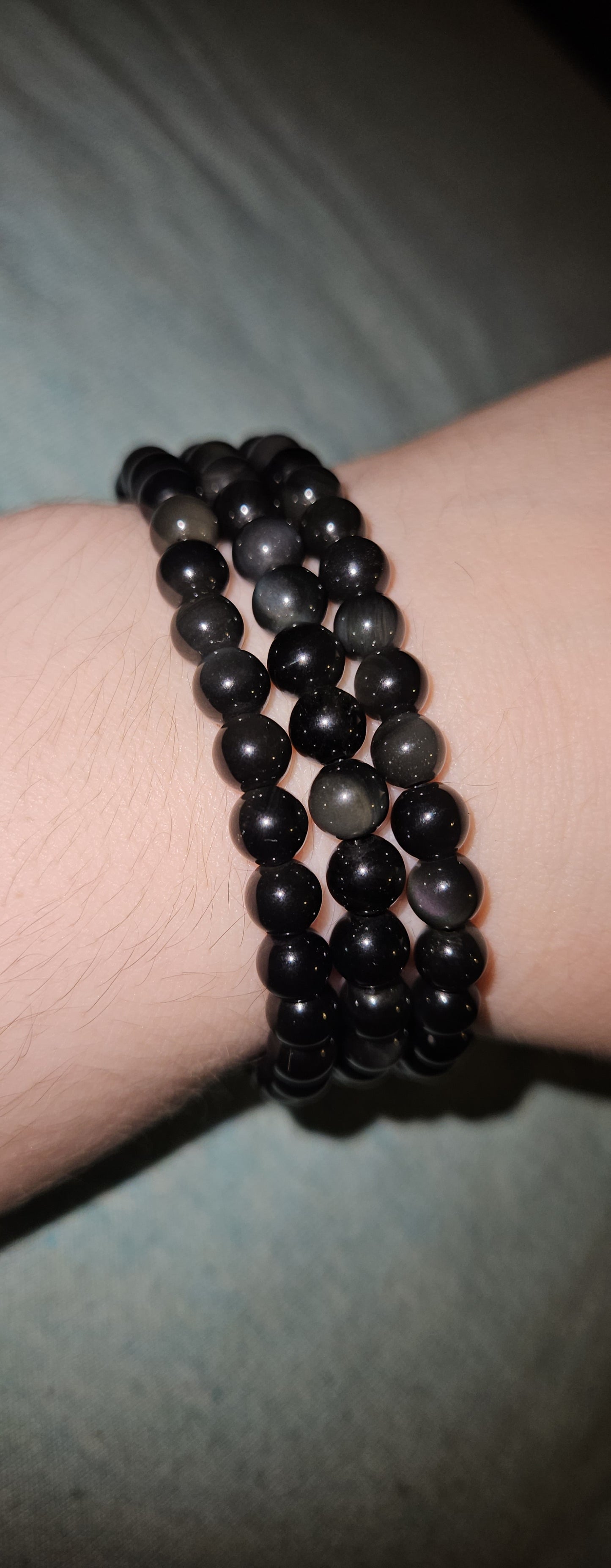 Rainbow Obsidian Bracelet