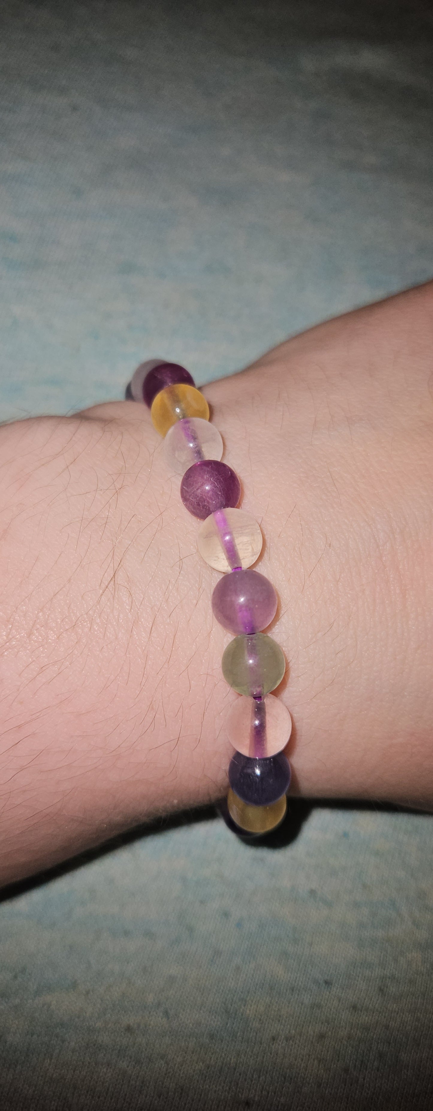 Rainbow Fluorite Bracelet