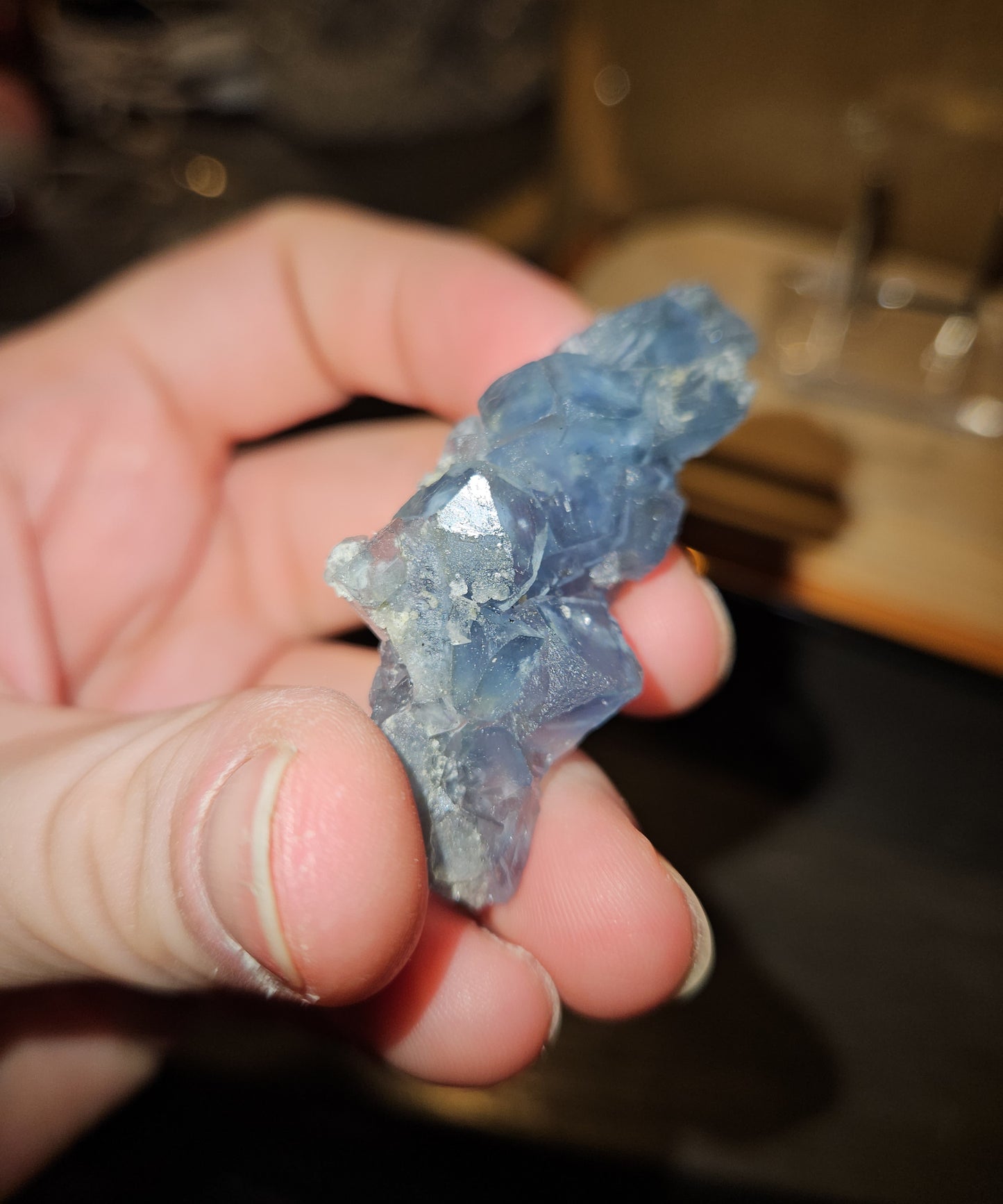 Blue Fluorite Specimen