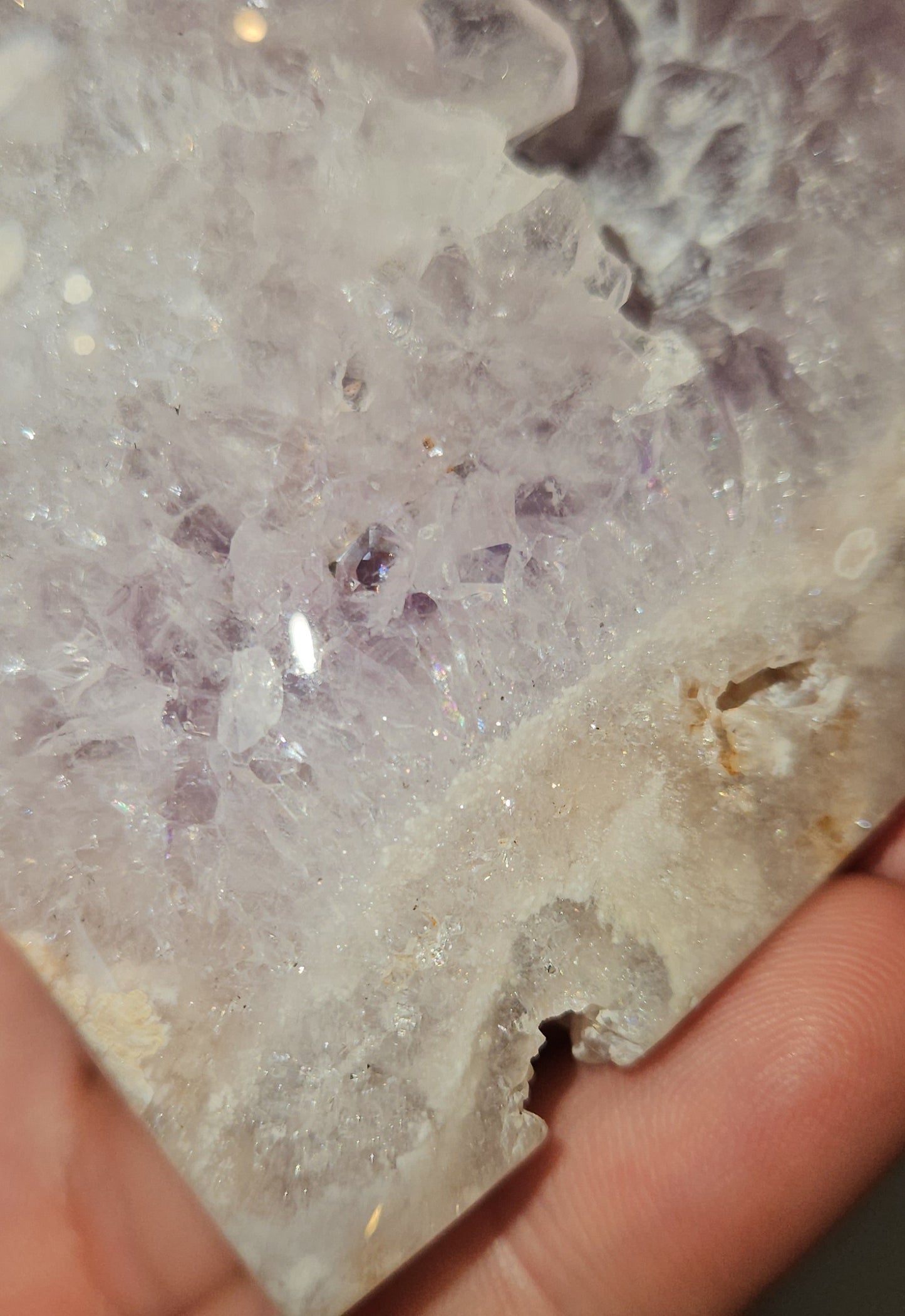 Pink Amethyst Heart