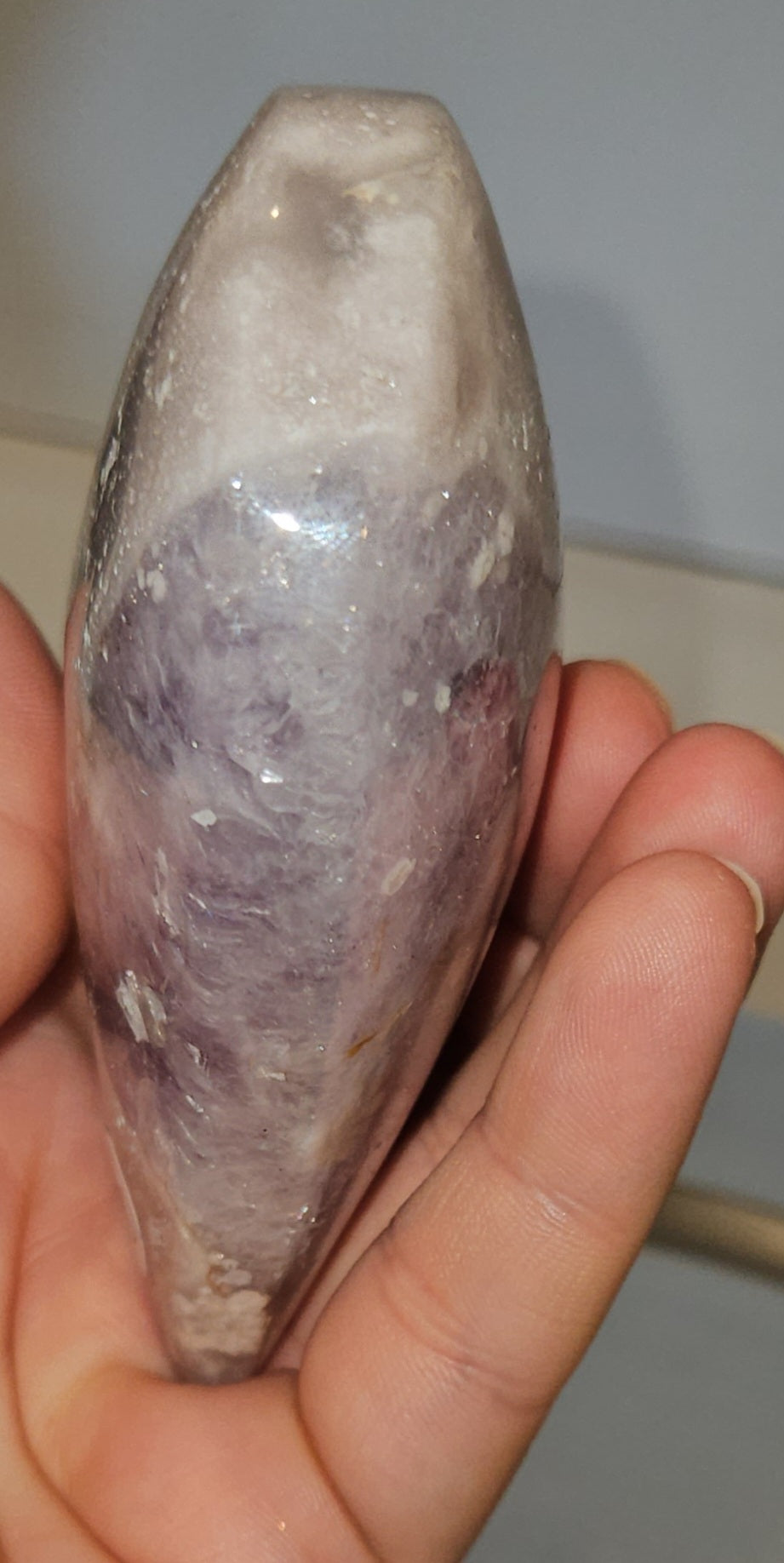 Pink Amethyst Heart