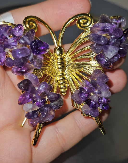Amethyst Butterfly