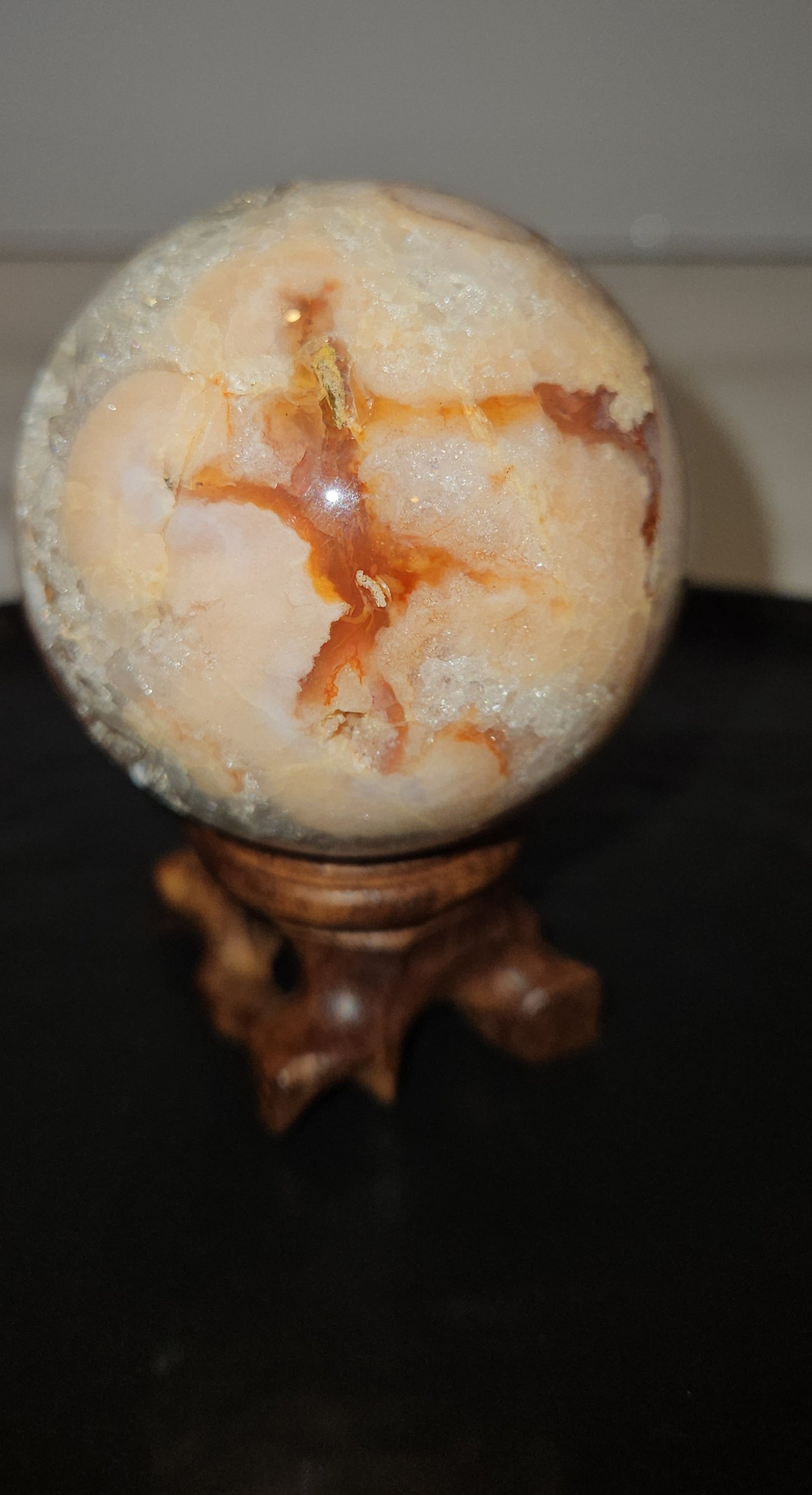 Pink Amethyst Sphere