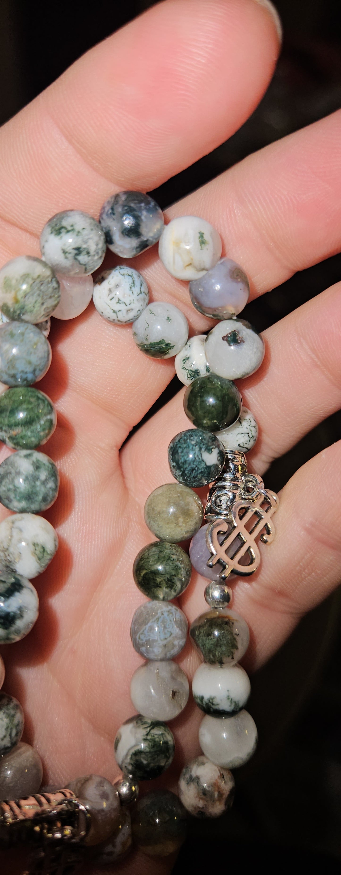 Moss Agate Bracelet