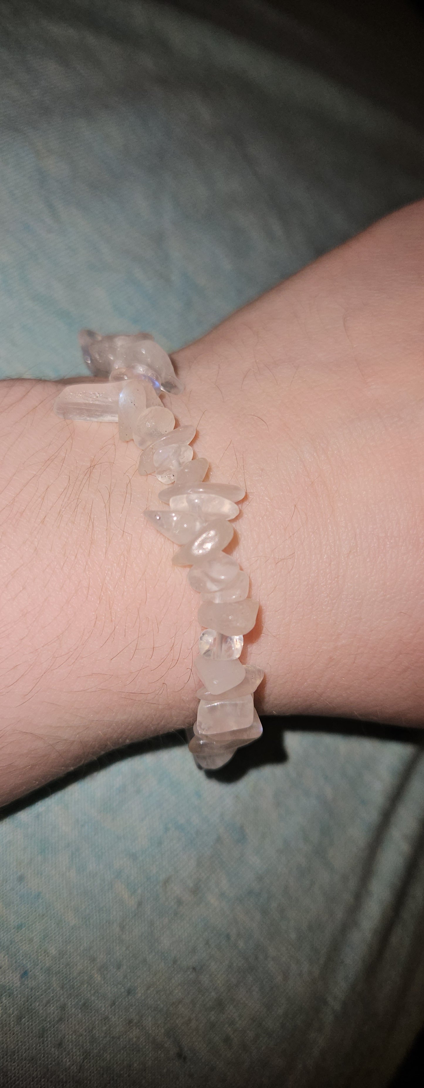 Moonstone Chip Bracelet