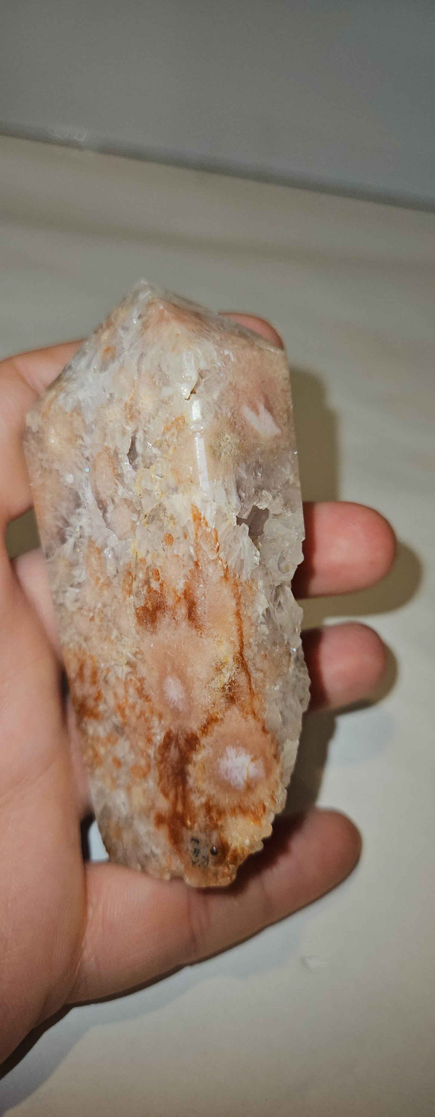 Pink Amethyst Tower ( Doesn't Stand)