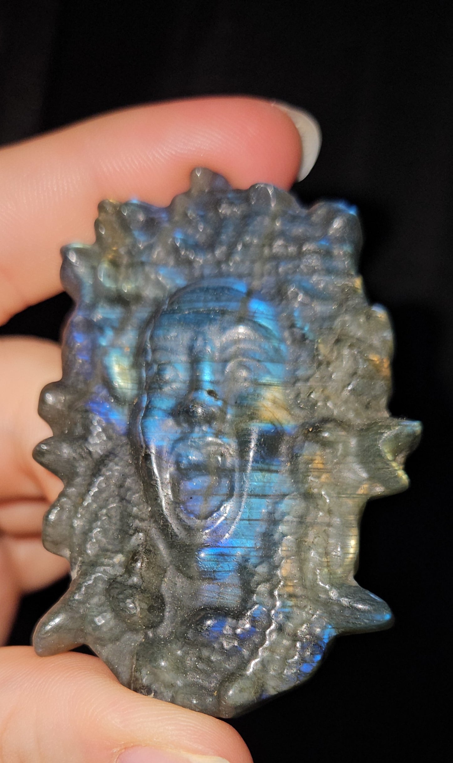 Labradorite Medusa