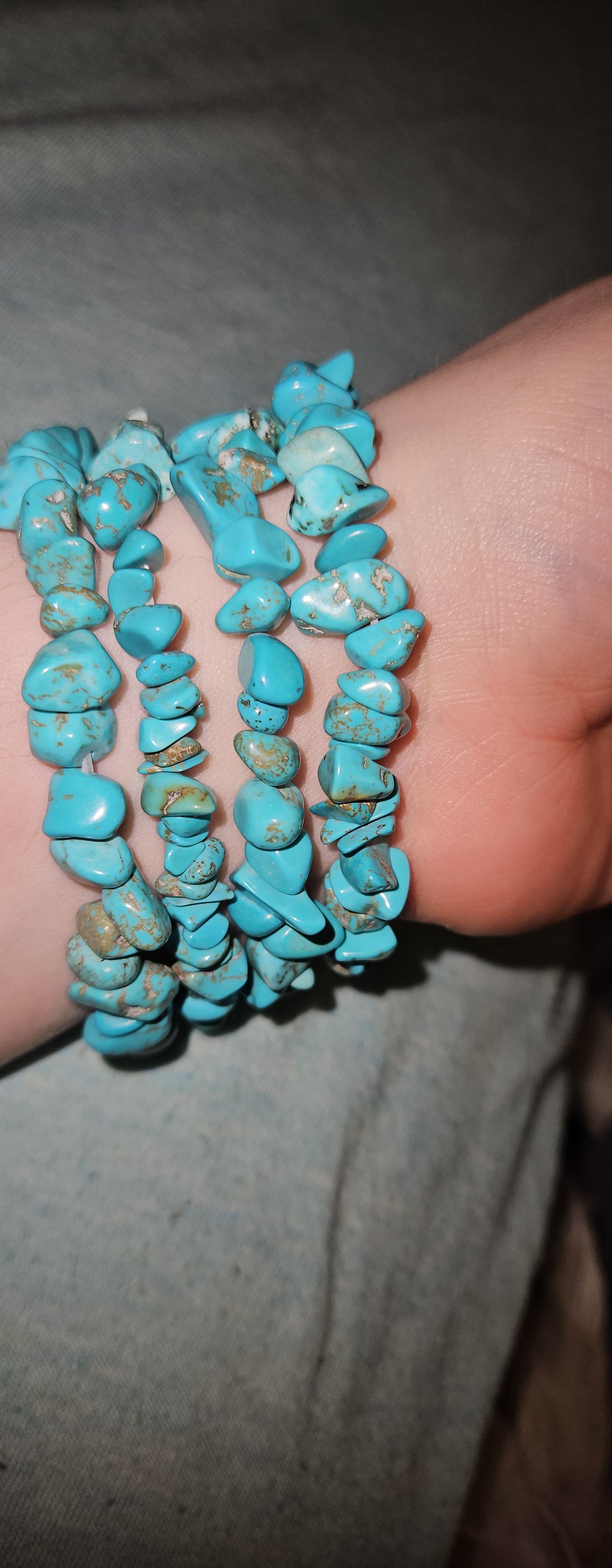 Crystal Chip Bracelet