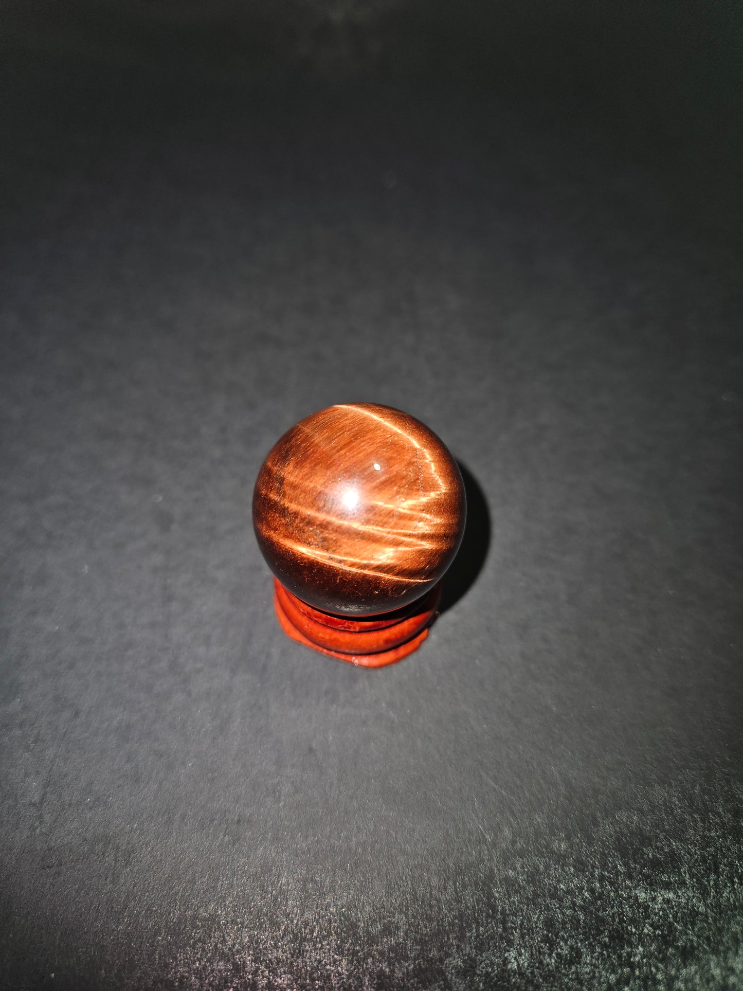 Red Tigers Eye Sphere