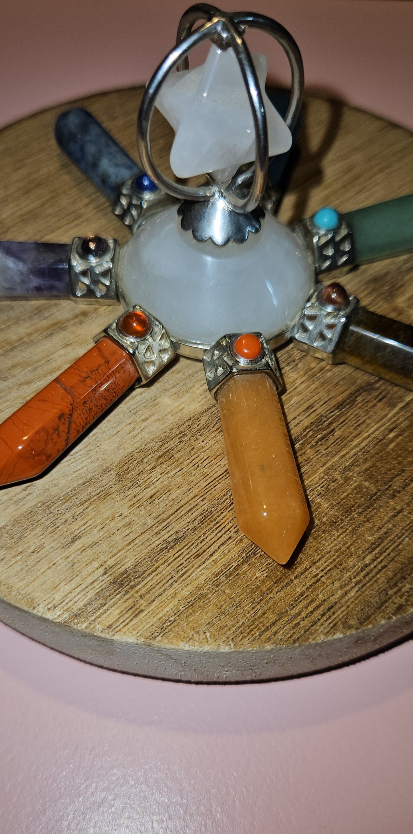 Chakra Energy Generator(Rose Quartz)