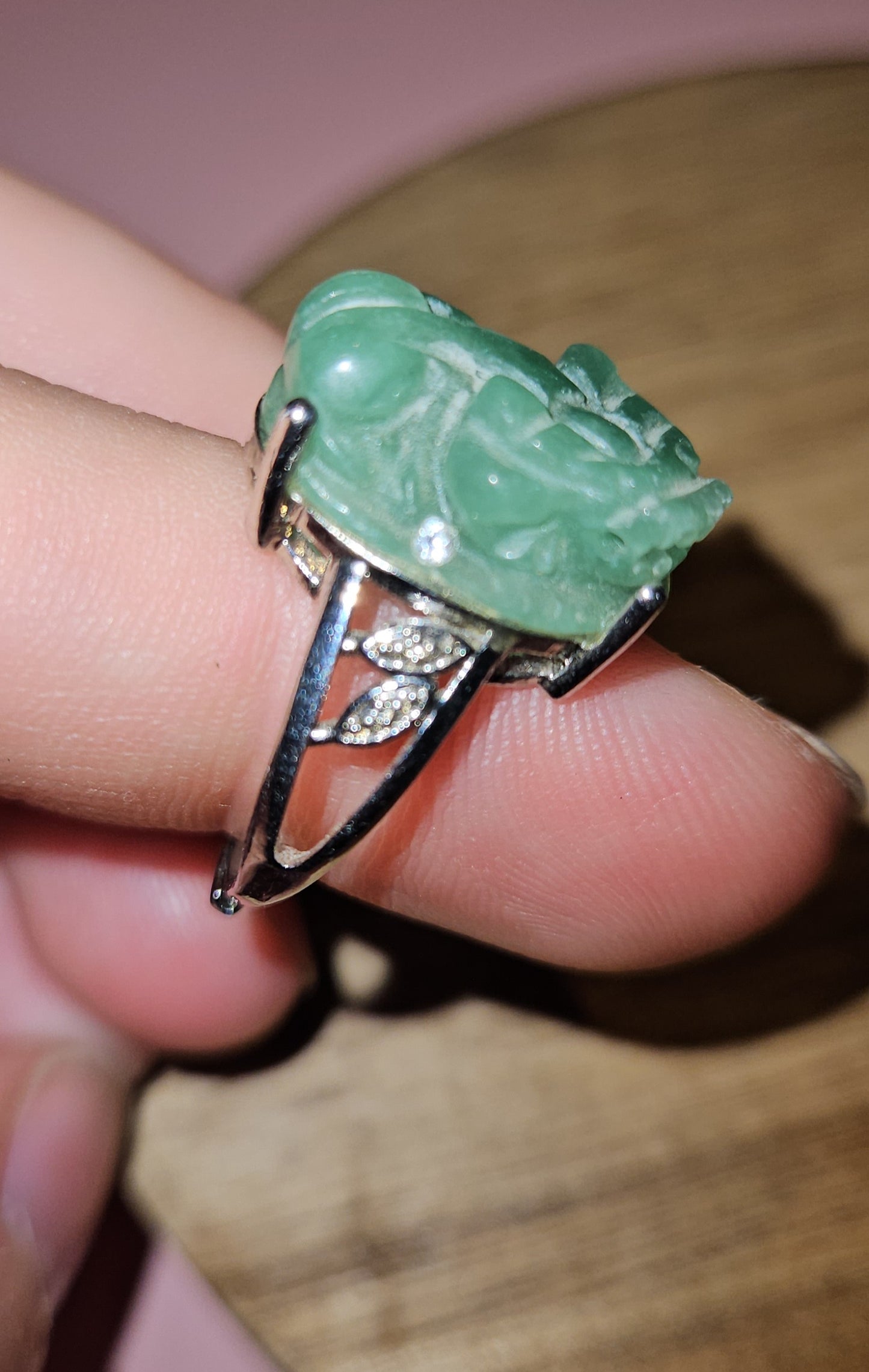 Jade PiXiu 925 Ring