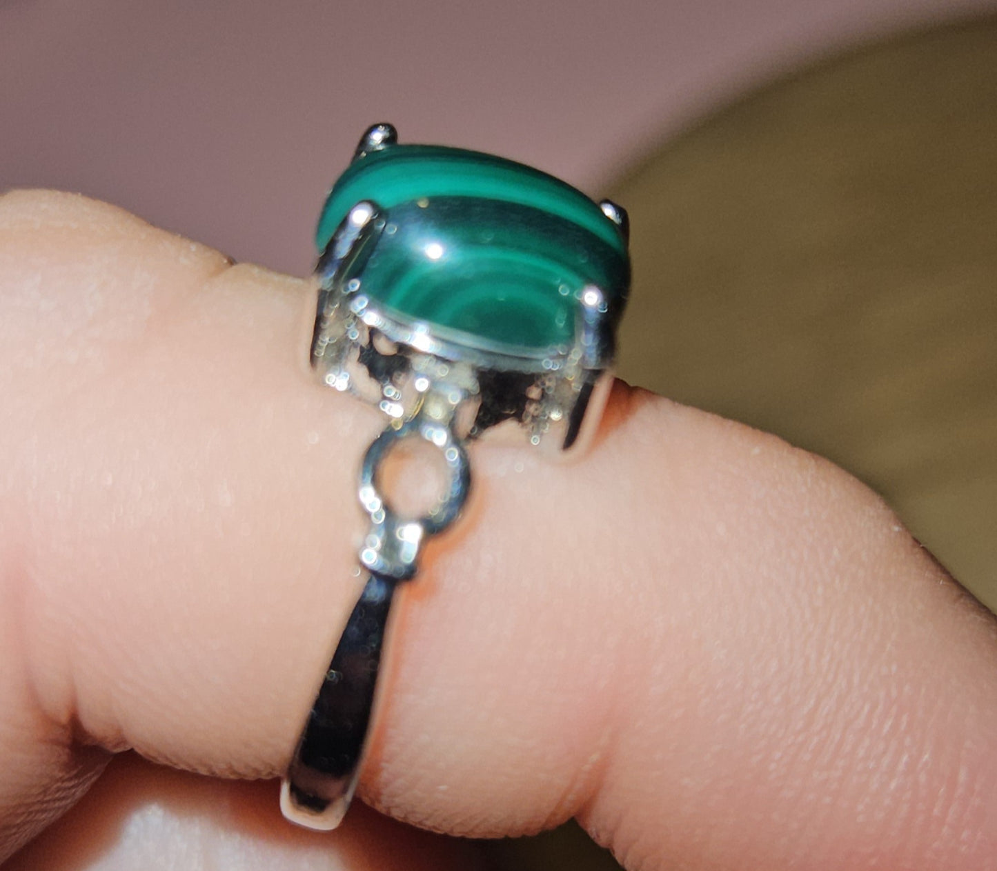 Malachite 925 Ring