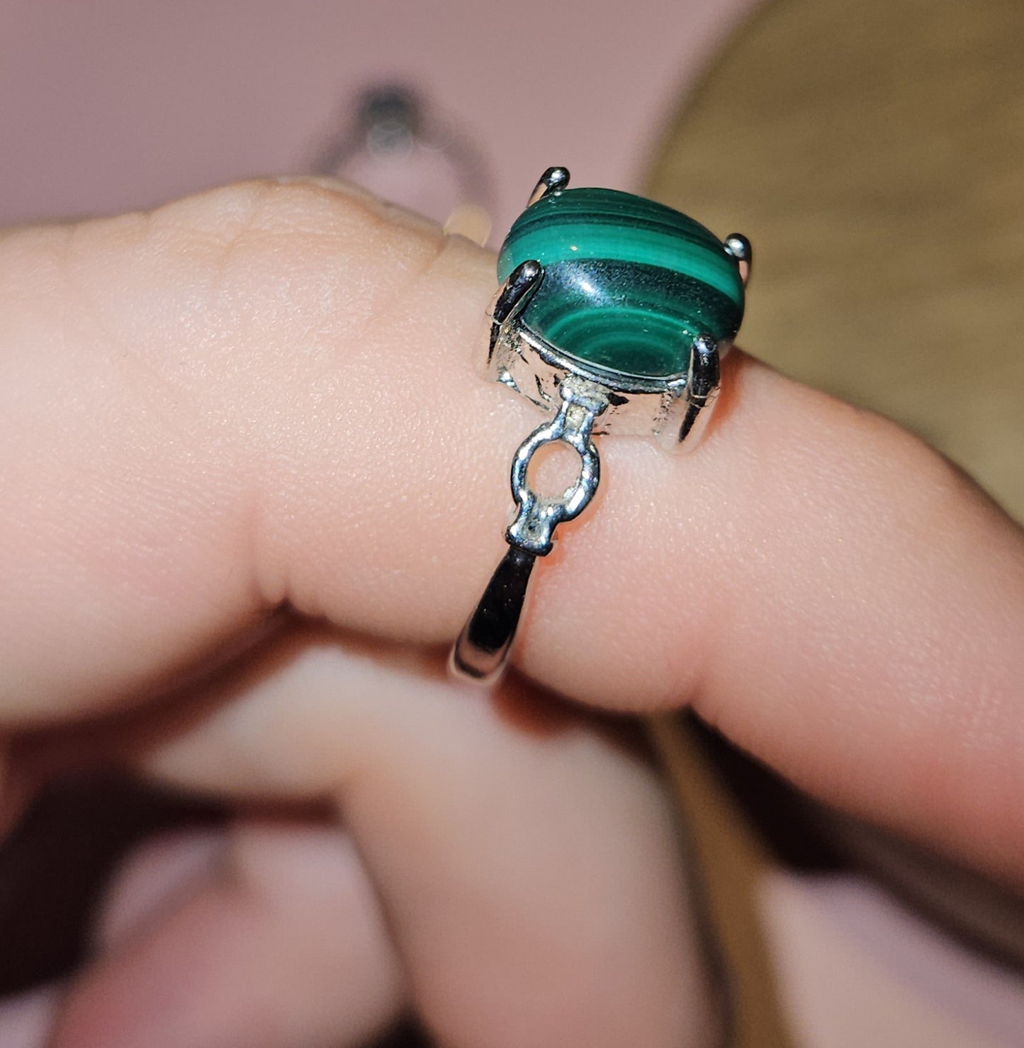 Malachite 925 Ring
